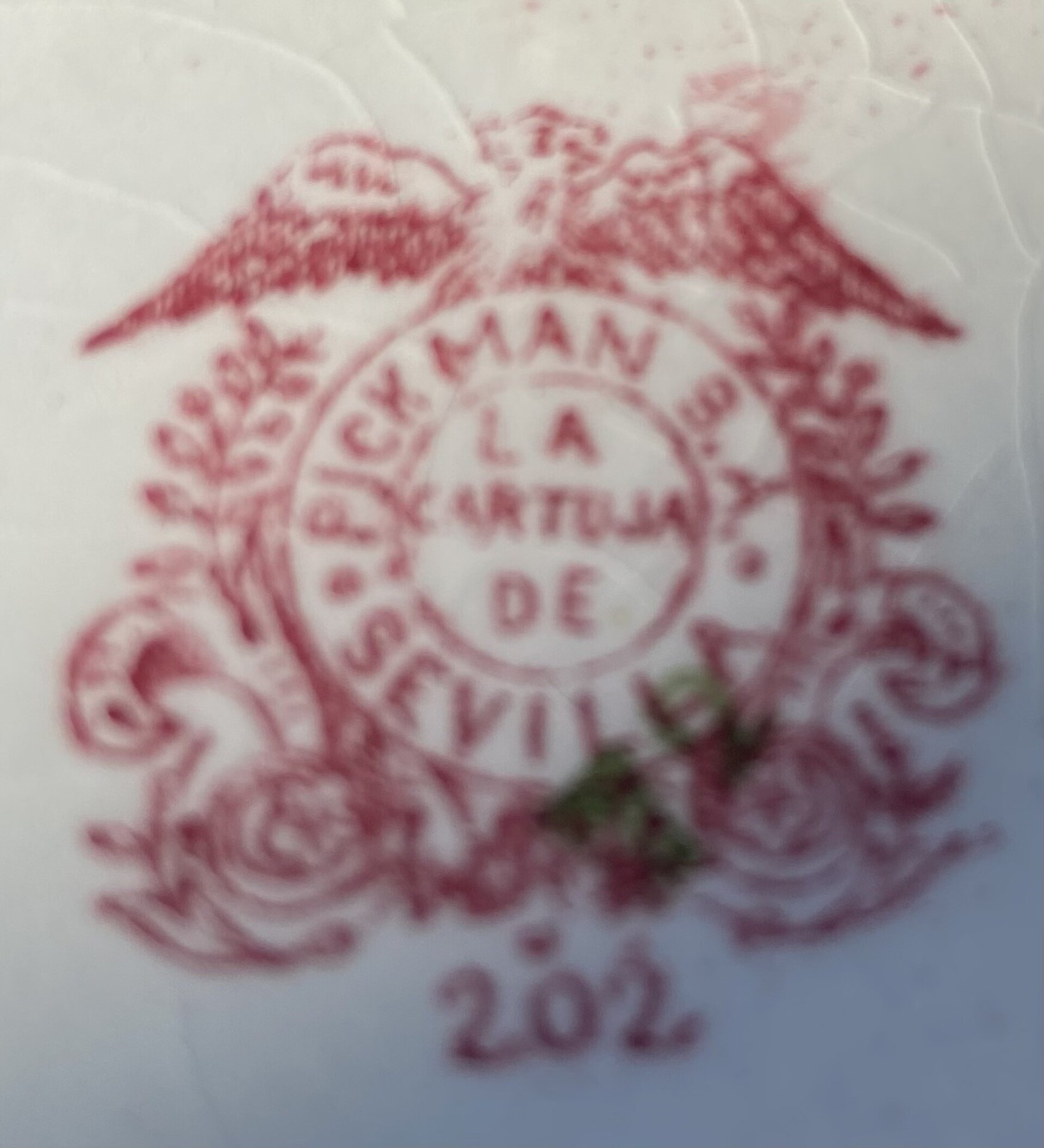 Jarra loza Pickman S.A. Sevilla - 5