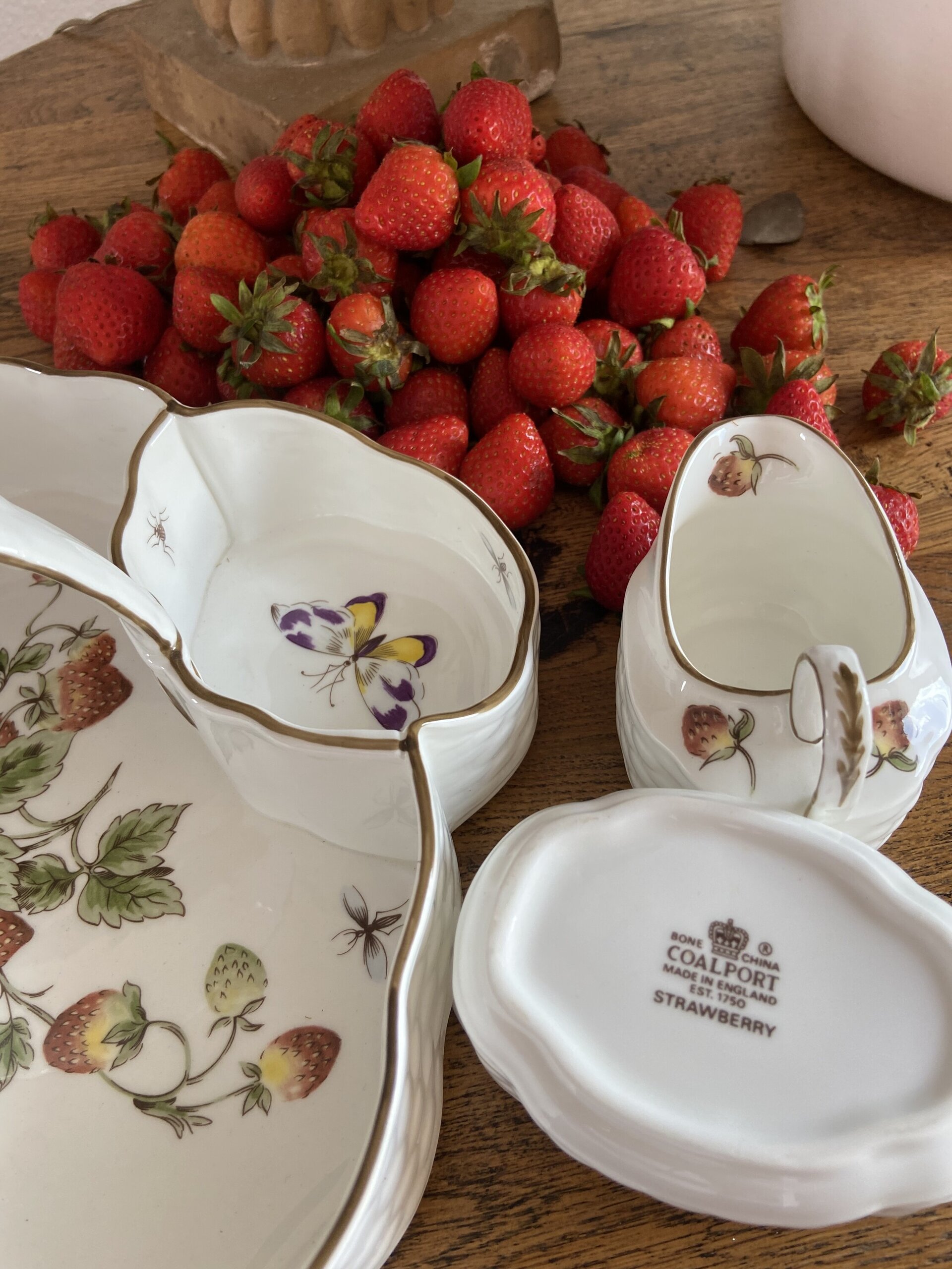 Cesta en porcelana inglesa "Copeland". - 13