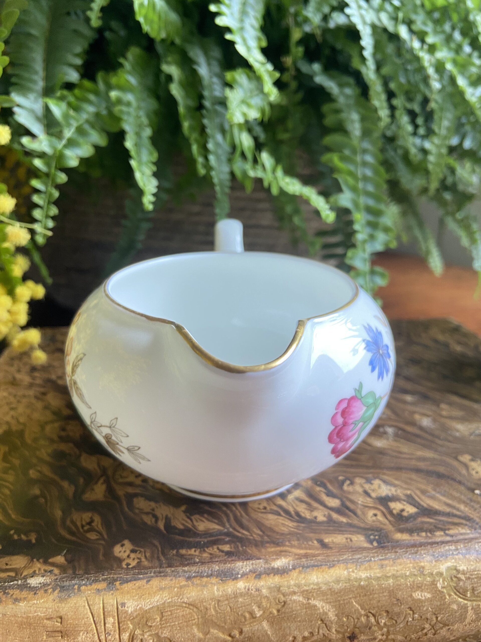 Jarra leche en porcelana inglesa "Wedgwood" - 3