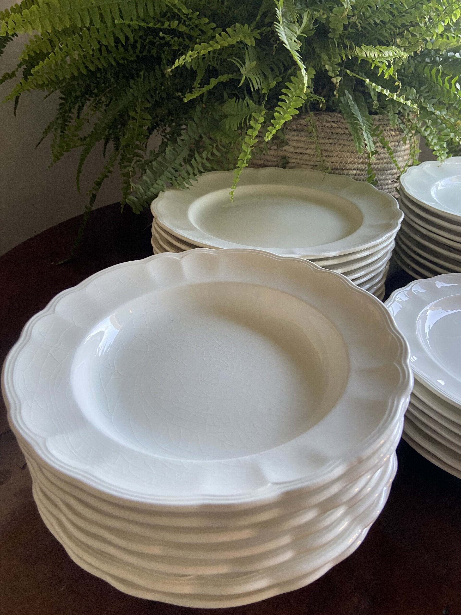 Vajilla en loza de "San Claudio" Asturias. - 4