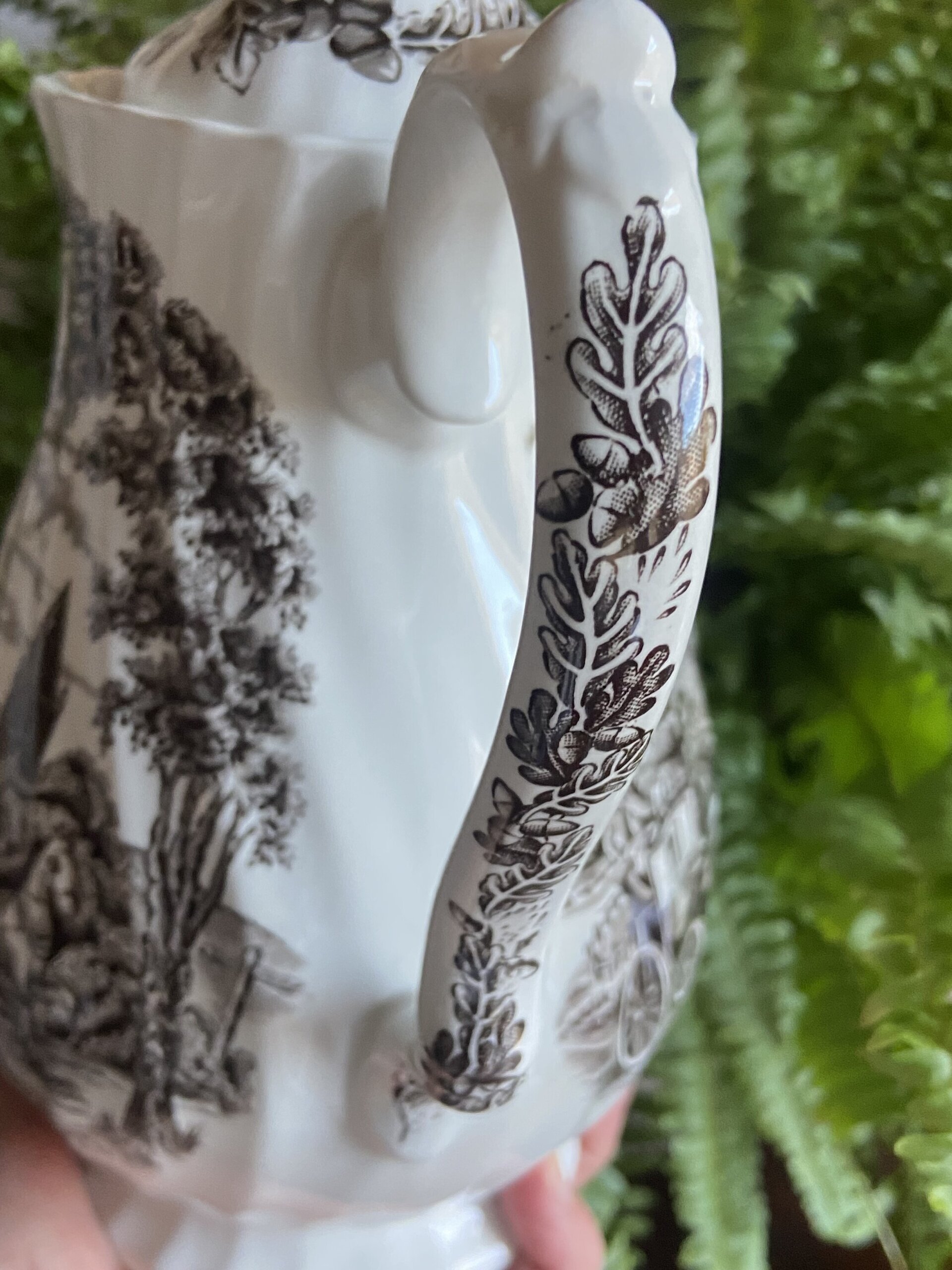 Juego café en loza inglesa "Myott" (mod. Royal Mail). - 6