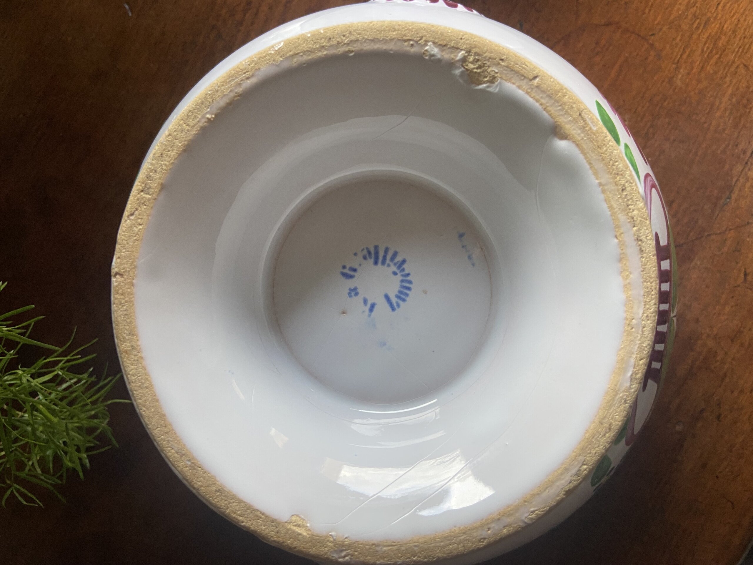 Sopera en loza francesa "Luneville". - 10