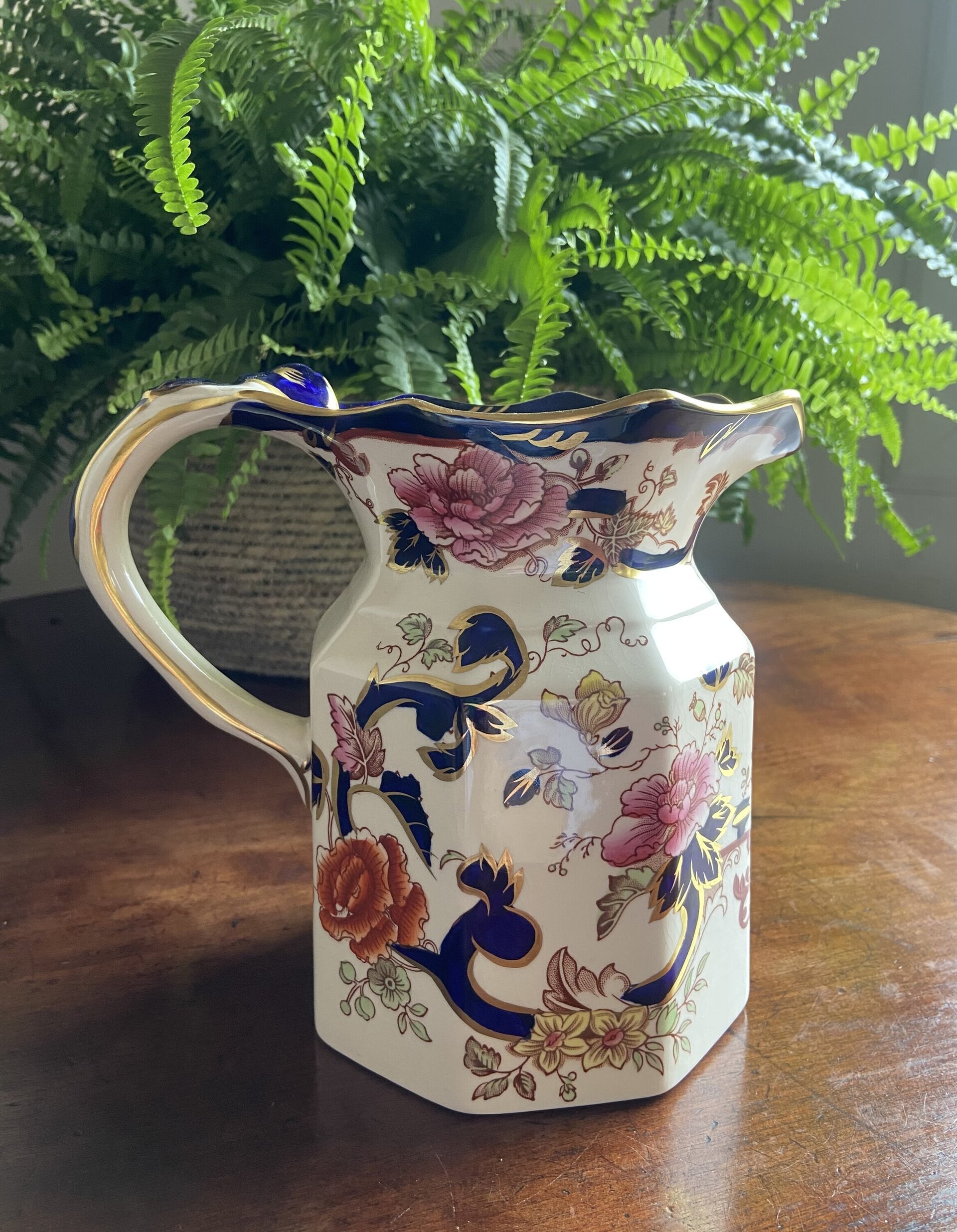 Jarra en loza  inglesa "Mason´s" (mod. Mandalay) - 1