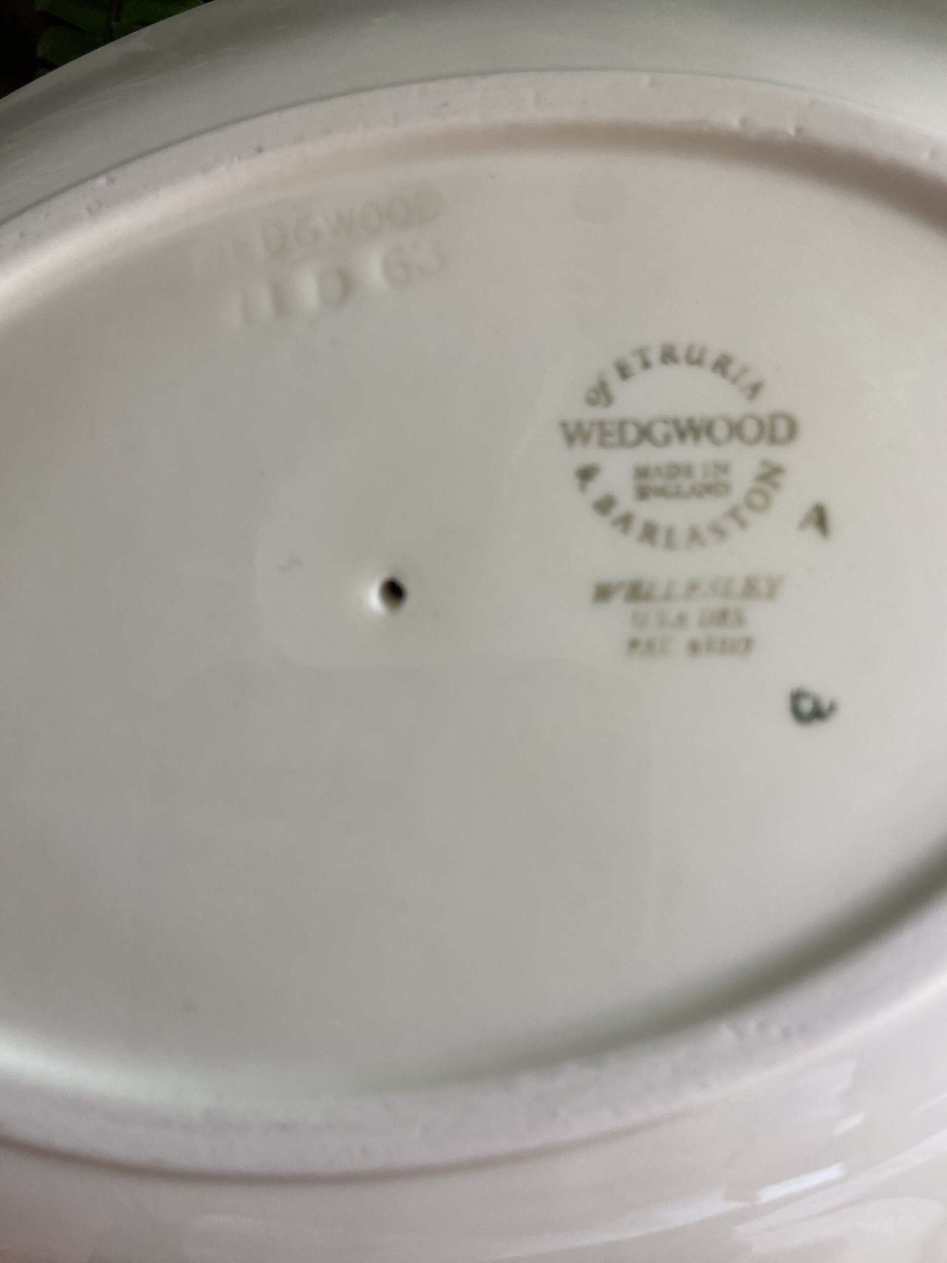 Sopera en porcelana inglesa "Wedgwood" (mod.Barlaston) - 8