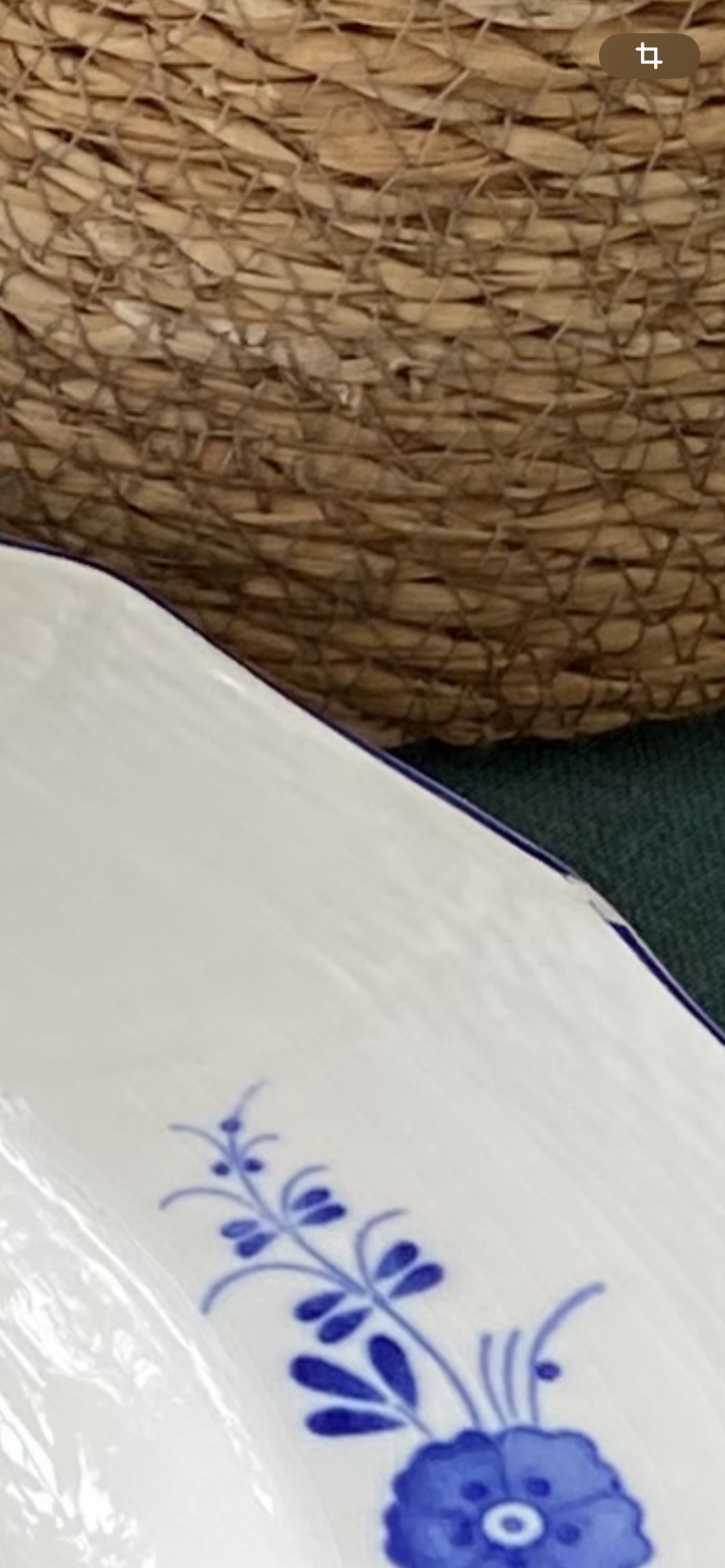 Fuente redonda "Villeroy & Boch". - 5