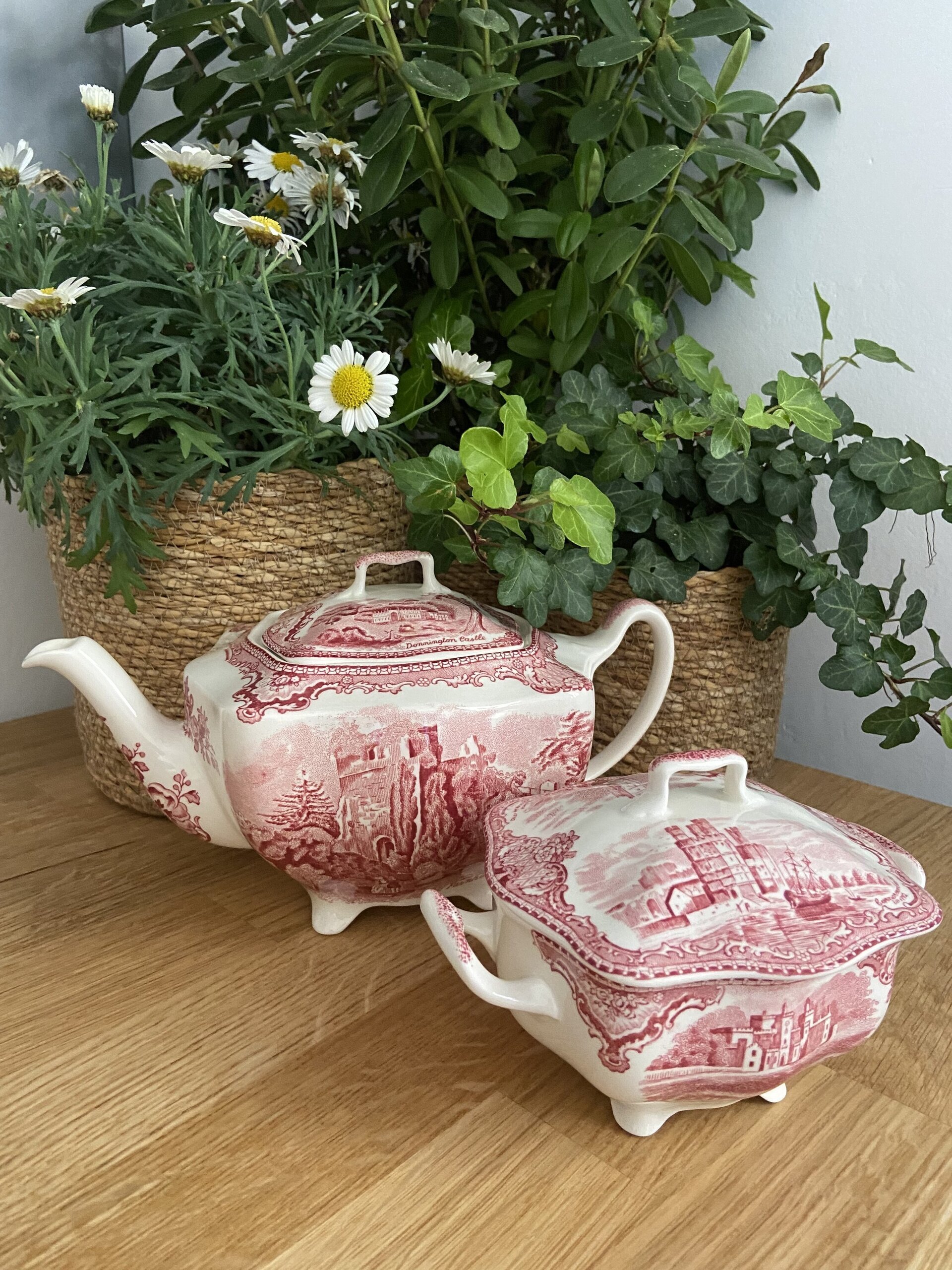 Juego de té en loza inglesa "Johnson Brothers" - 3