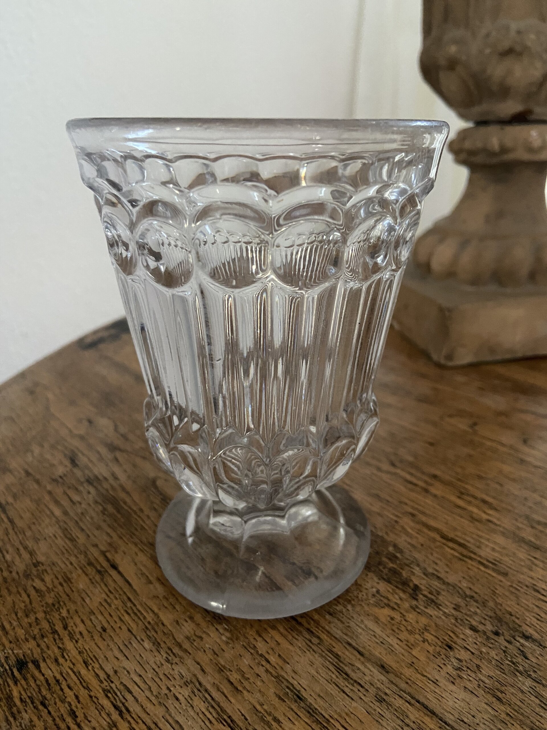 Copa huertana en vidrio de cristalerias "Santa Lucia" Murcia. - 3