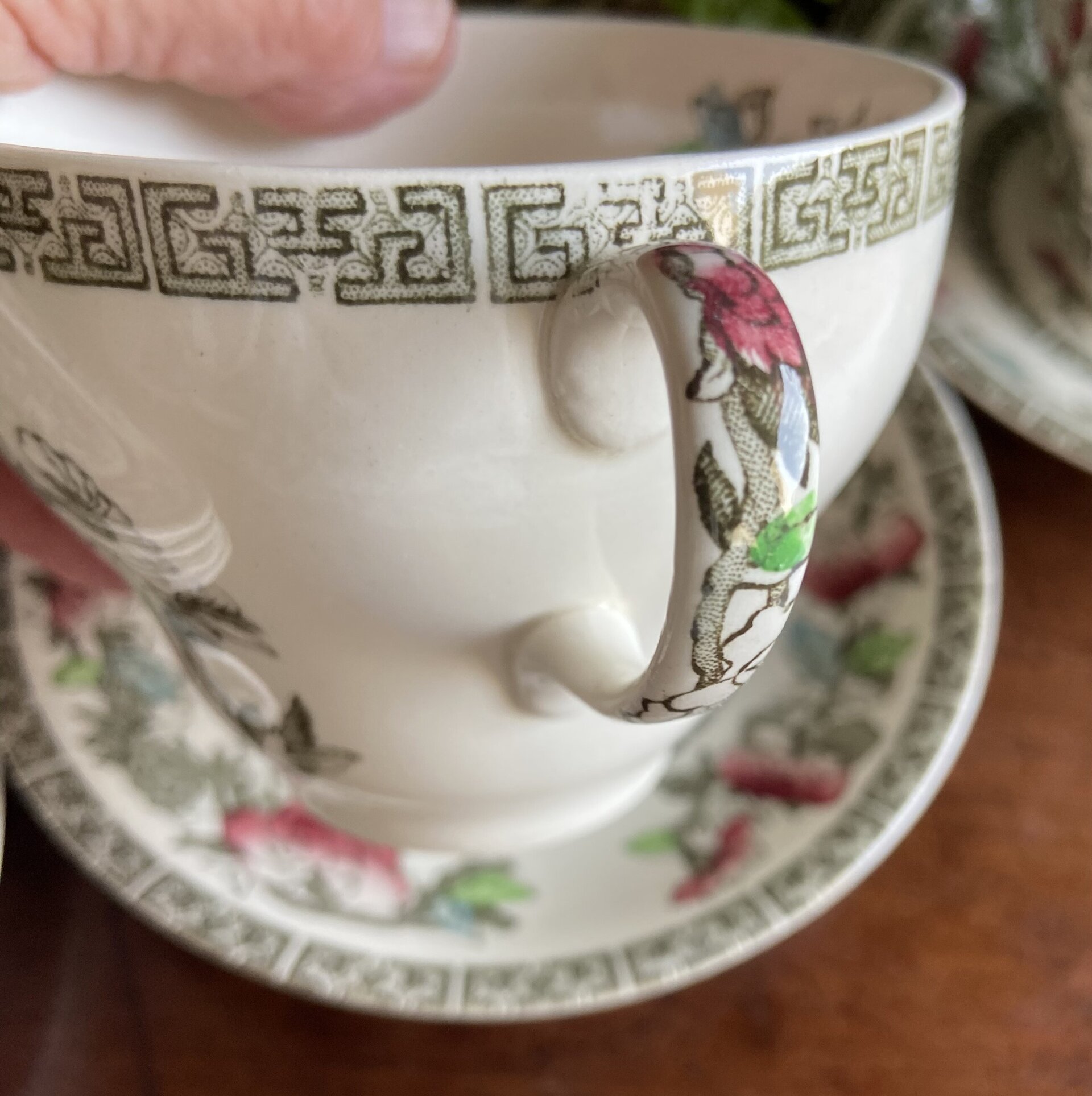 Juego de té en loza inglesa "Johnson Bros" - 6