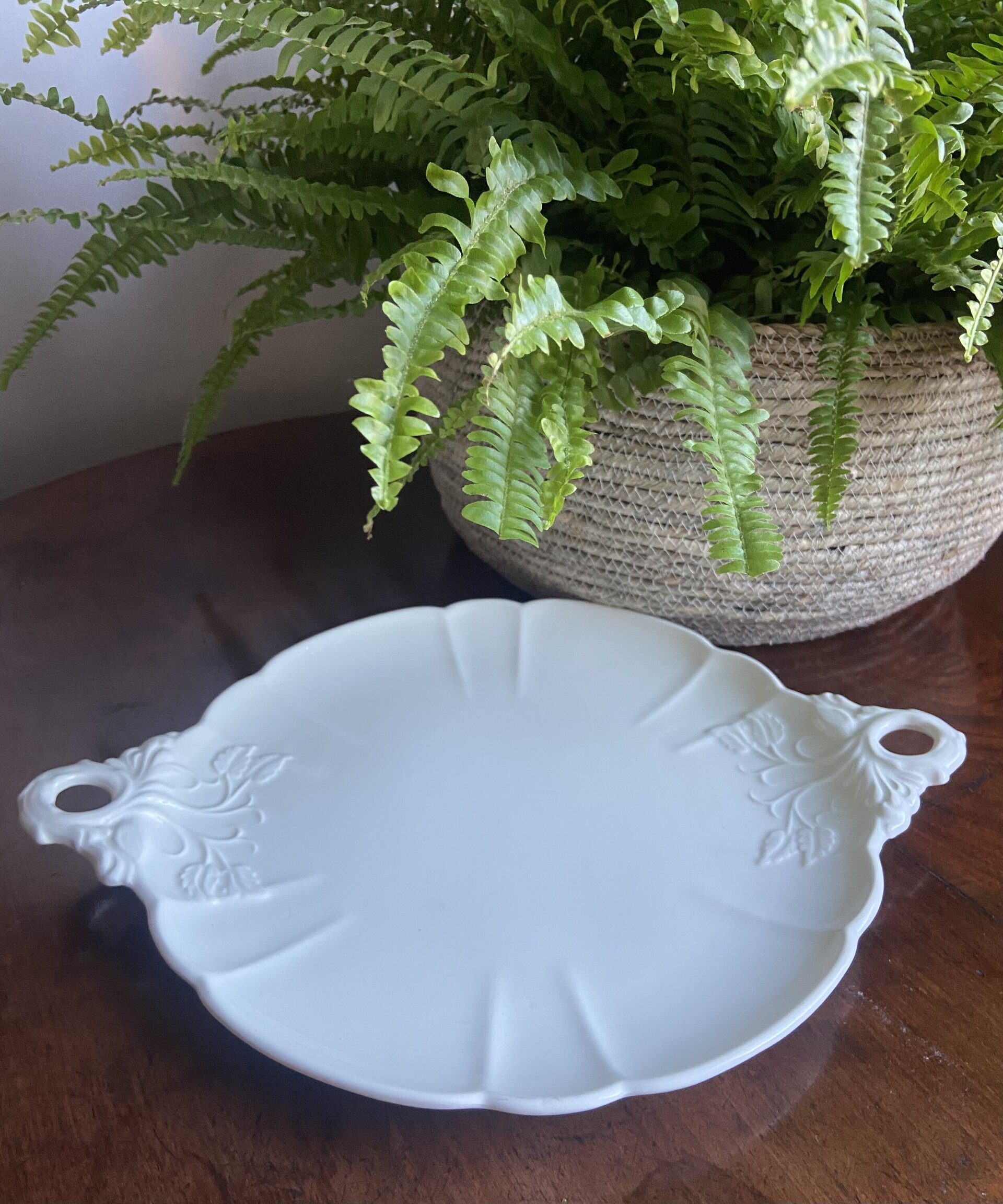 Fuente en loza "Pickman S.A." Sevilla. - 4