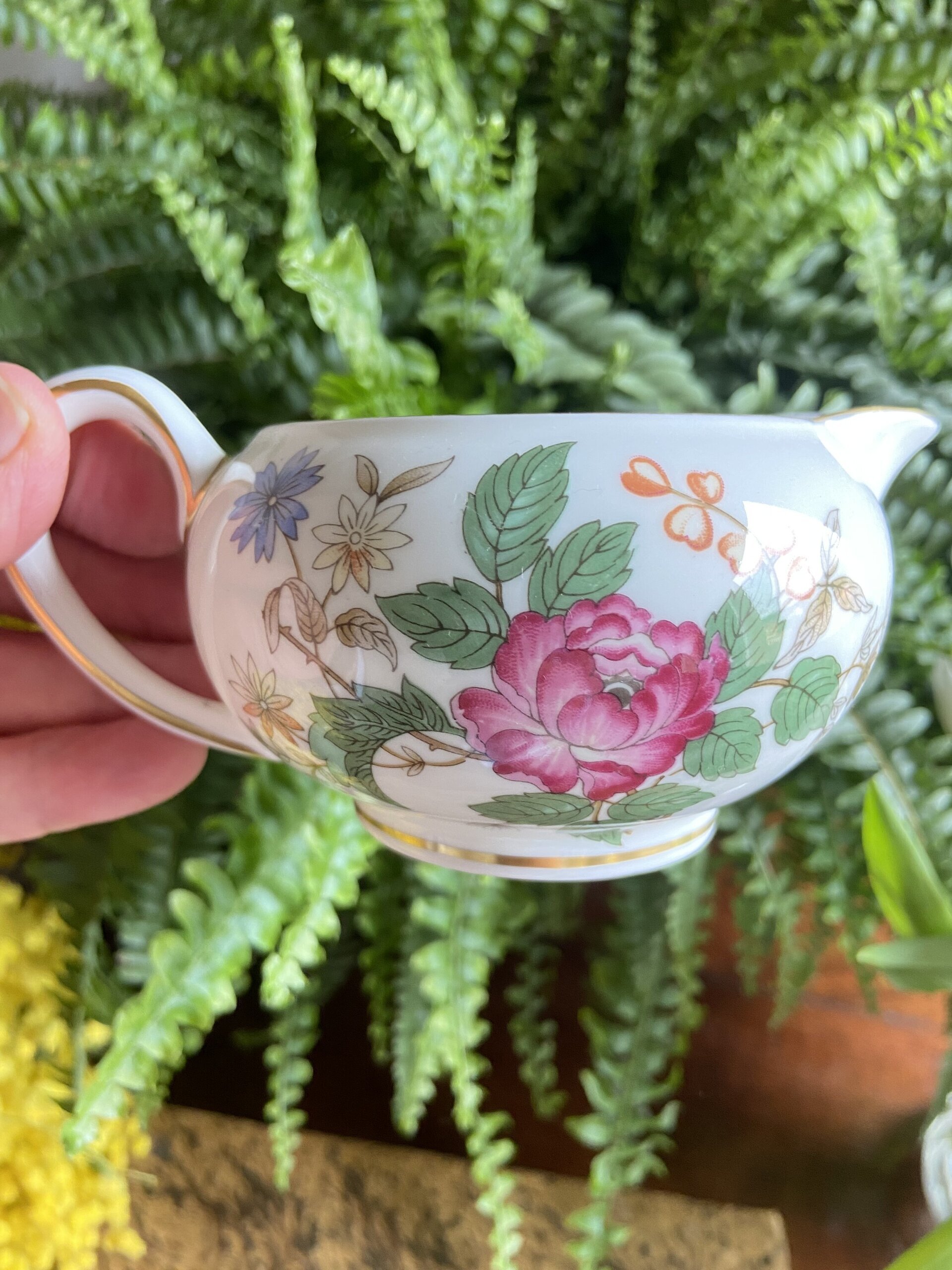 Jarra leche en porcelana inglesa "Wedgwood" - 1