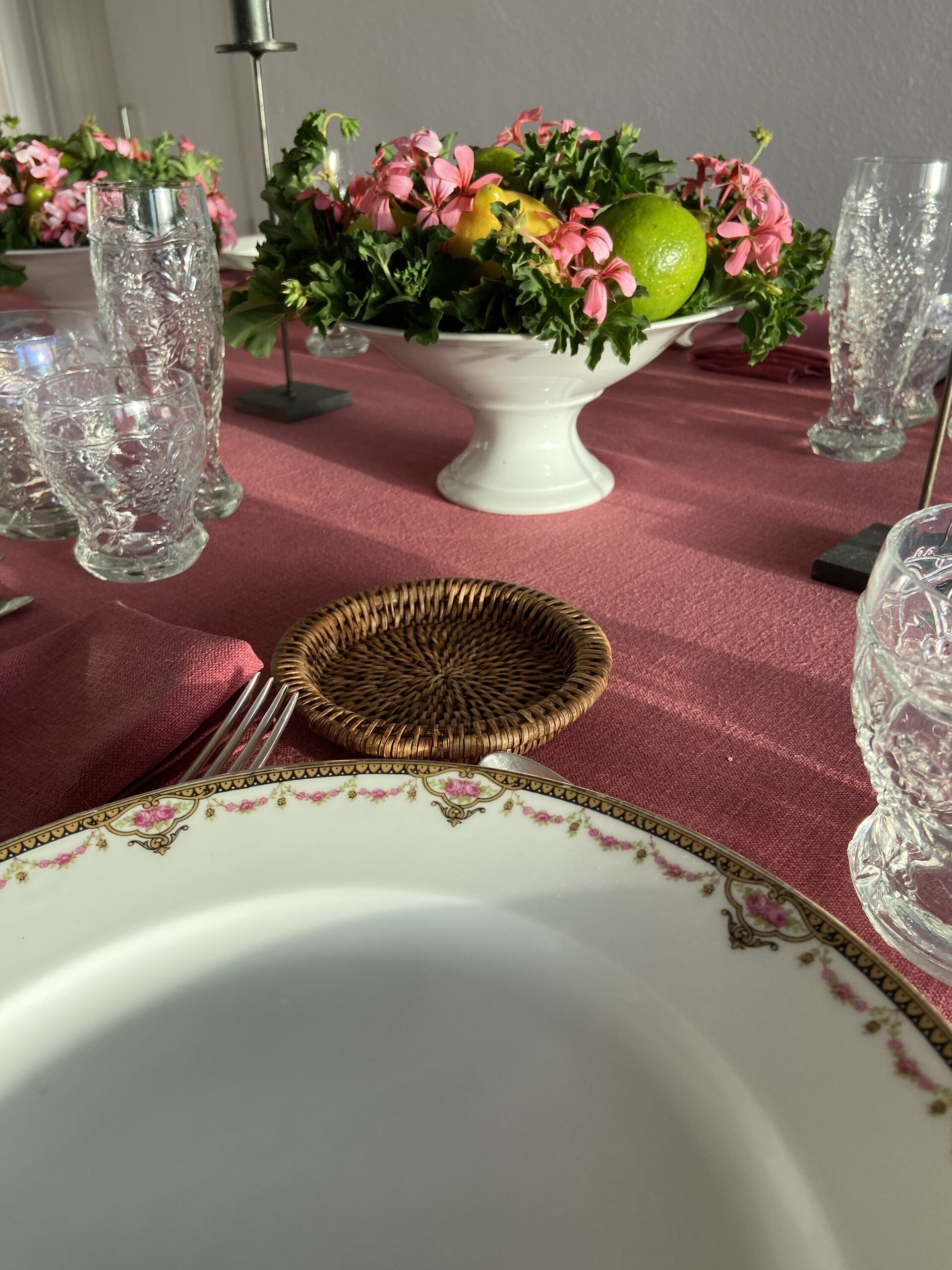 Platos en porcelana francesa de Limoges. - 3