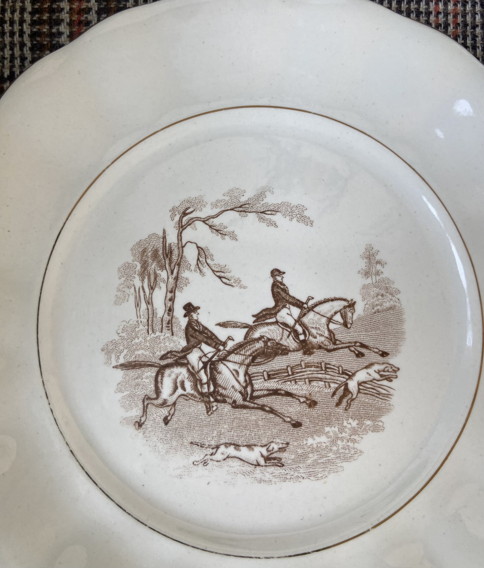 Vajilla en loza "Pickman S.A./ Sevilla/ Cartuja. - 15