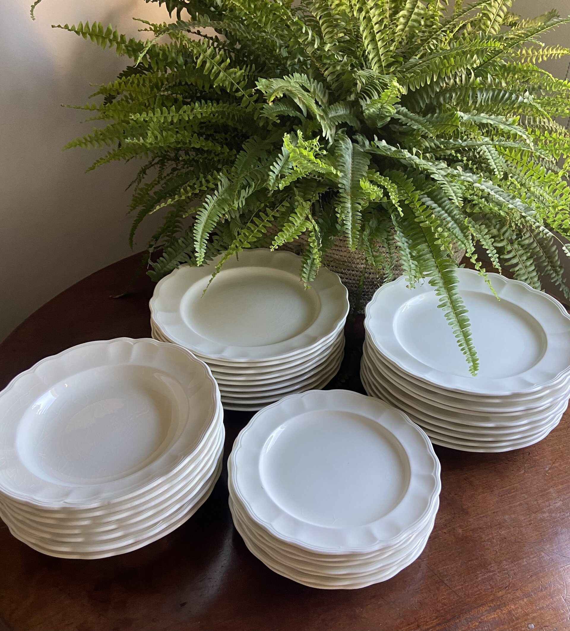 Vajilla en loza de "San Claudio" Asturias. - 5