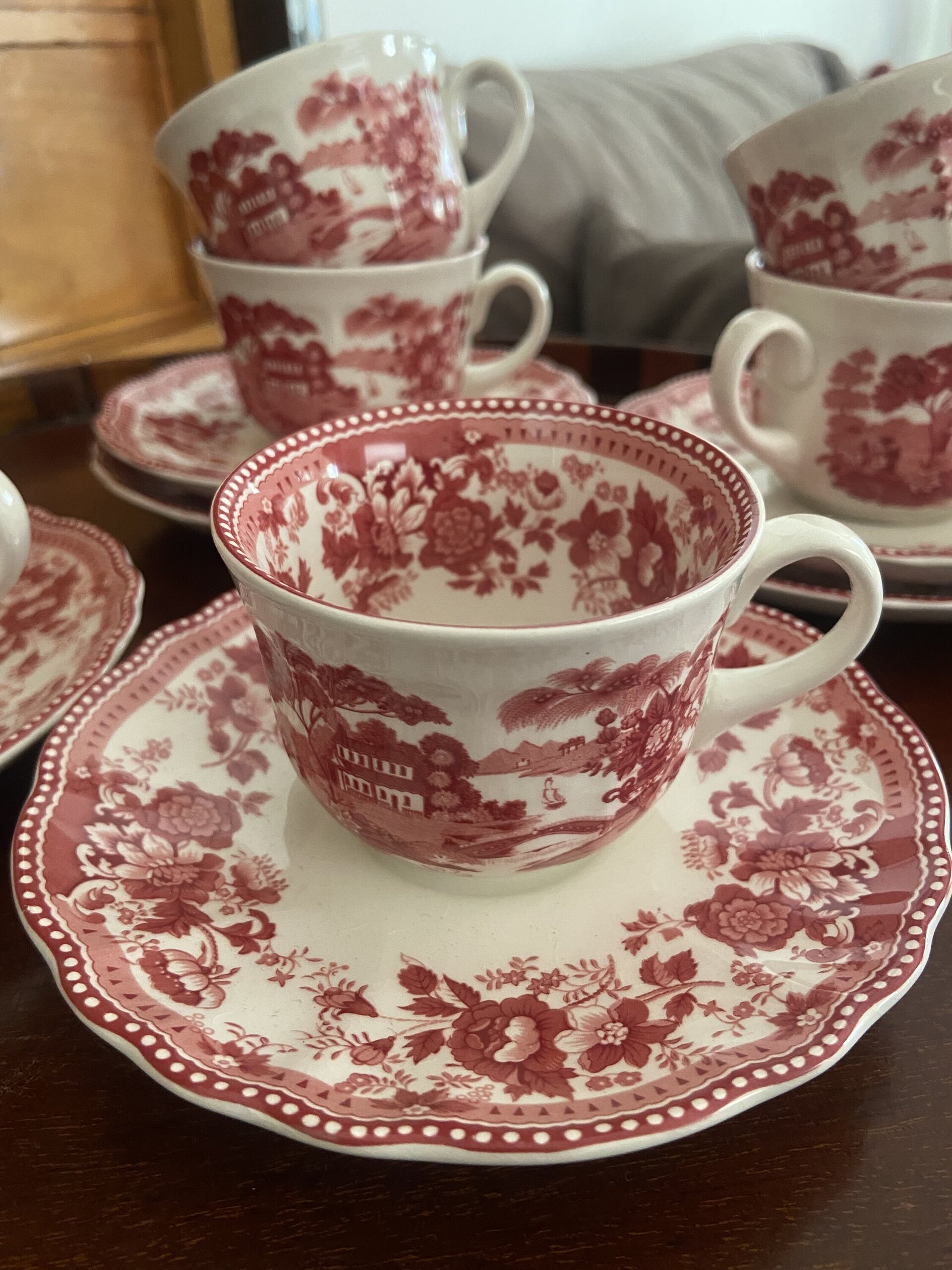 6 tazas café en loza española "Progression" mod. Empire - 1