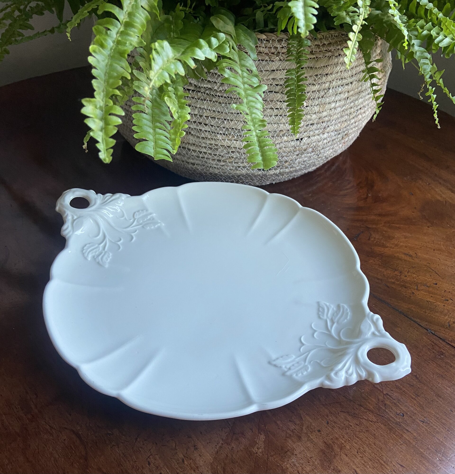 Fuente en loza "Pickman S.A." Sevilla. - 1