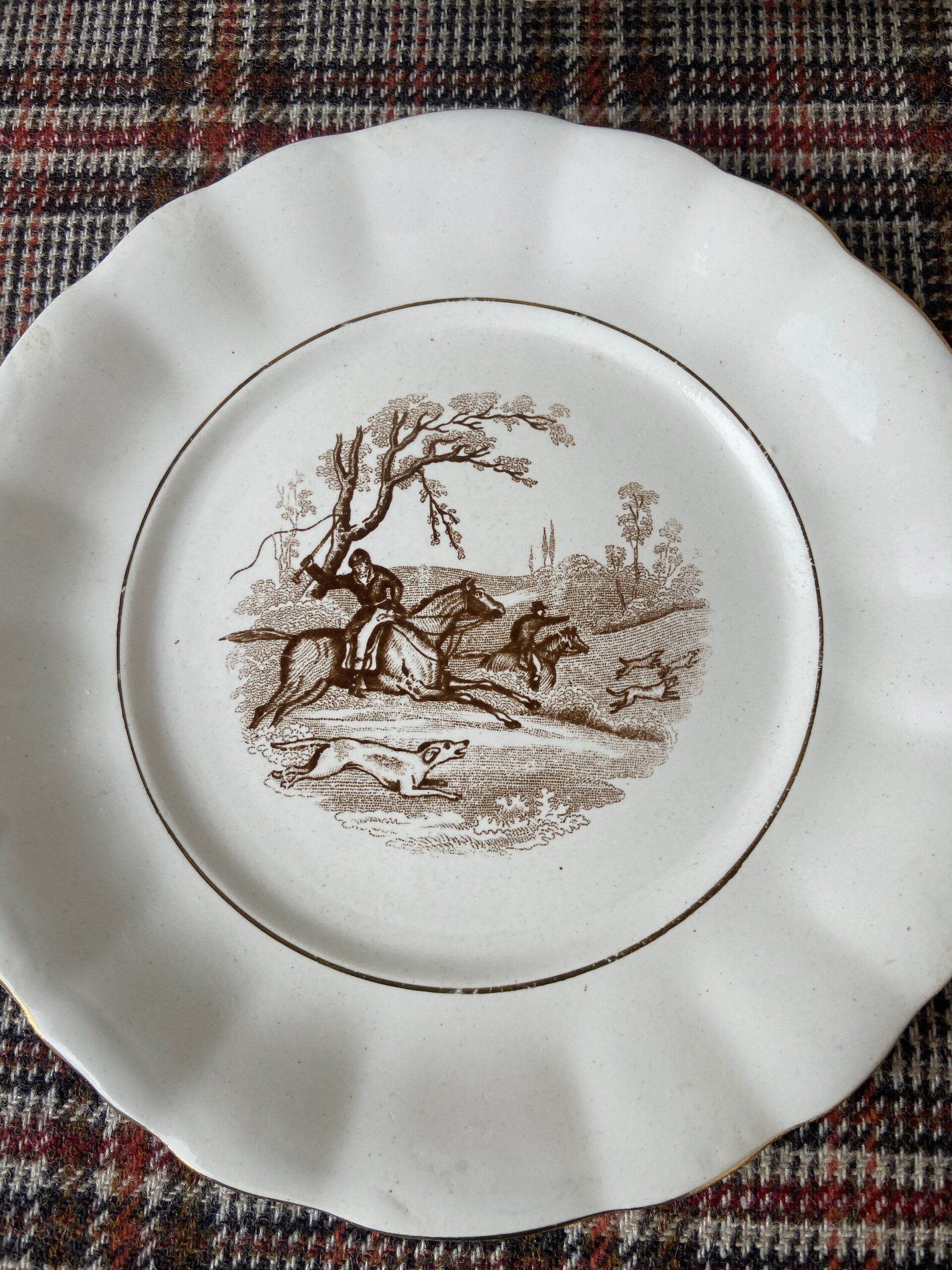 Vajilla en loza "Pickman S.A./ Sevilla/ Cartuja. - 12