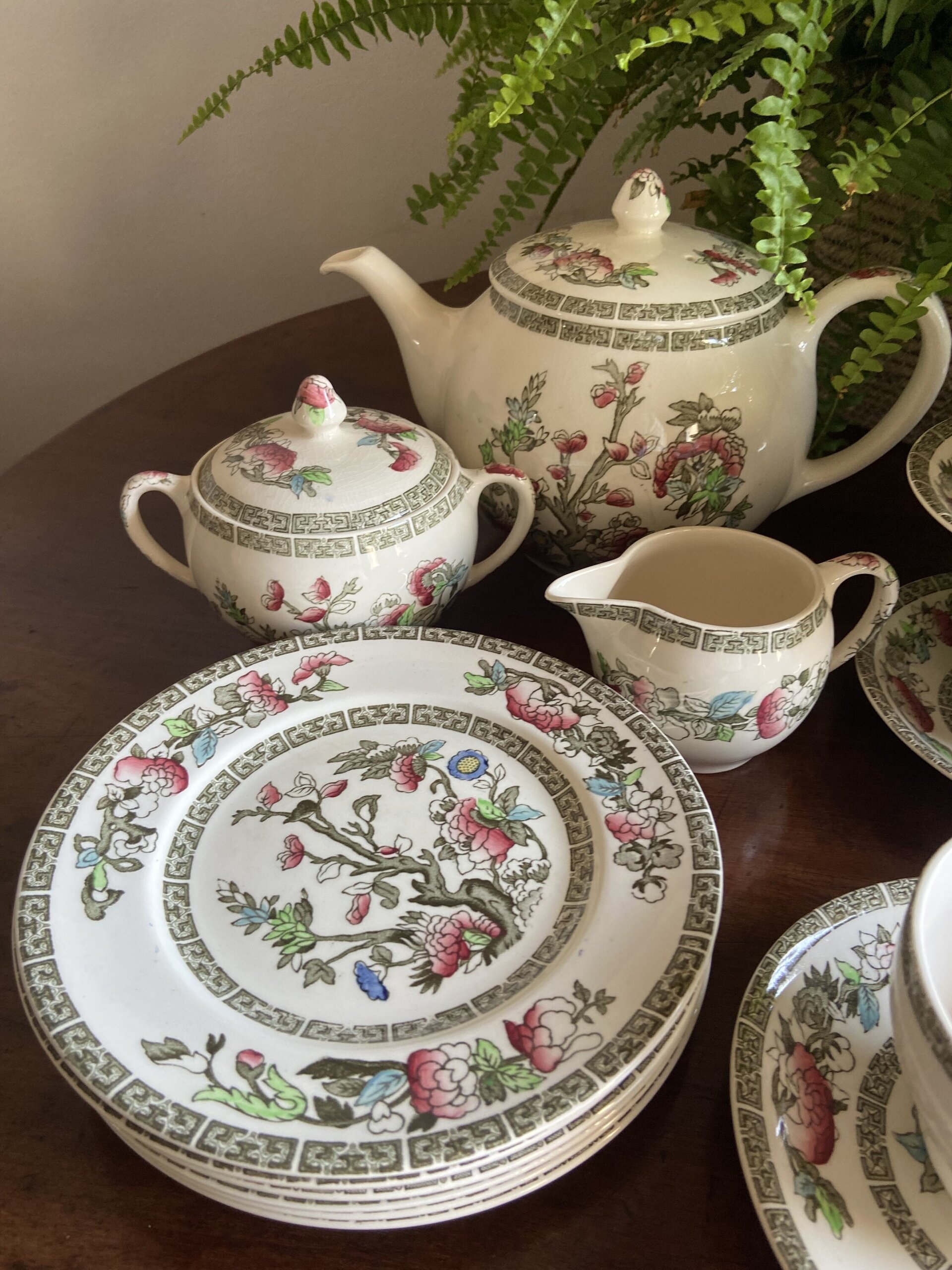 Juego de té en loza inglesa "Johnson Bros" - 2