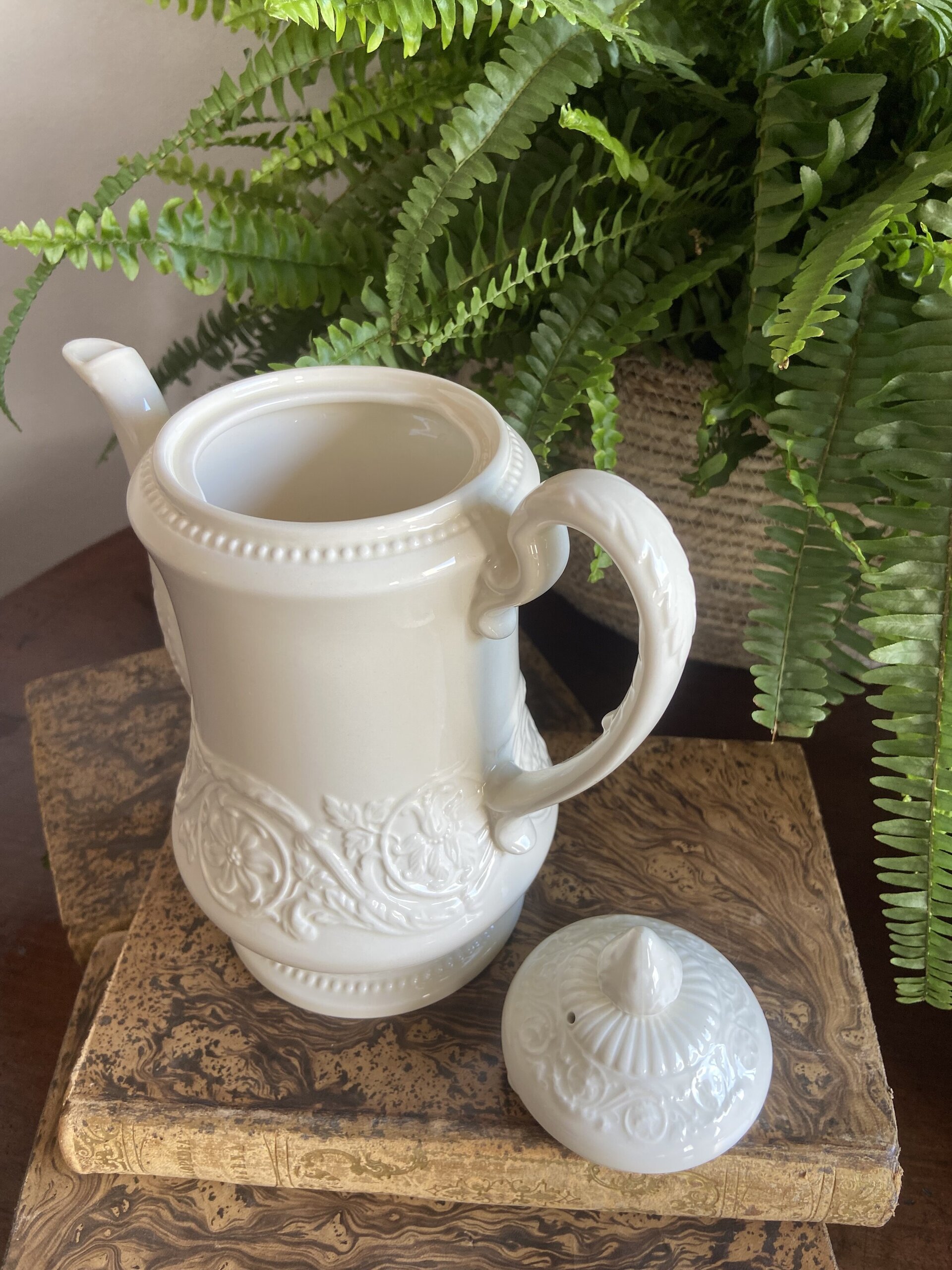 Cafetera en porcelana inglesa "Wedgwood" (mod. Barlaston) - 5