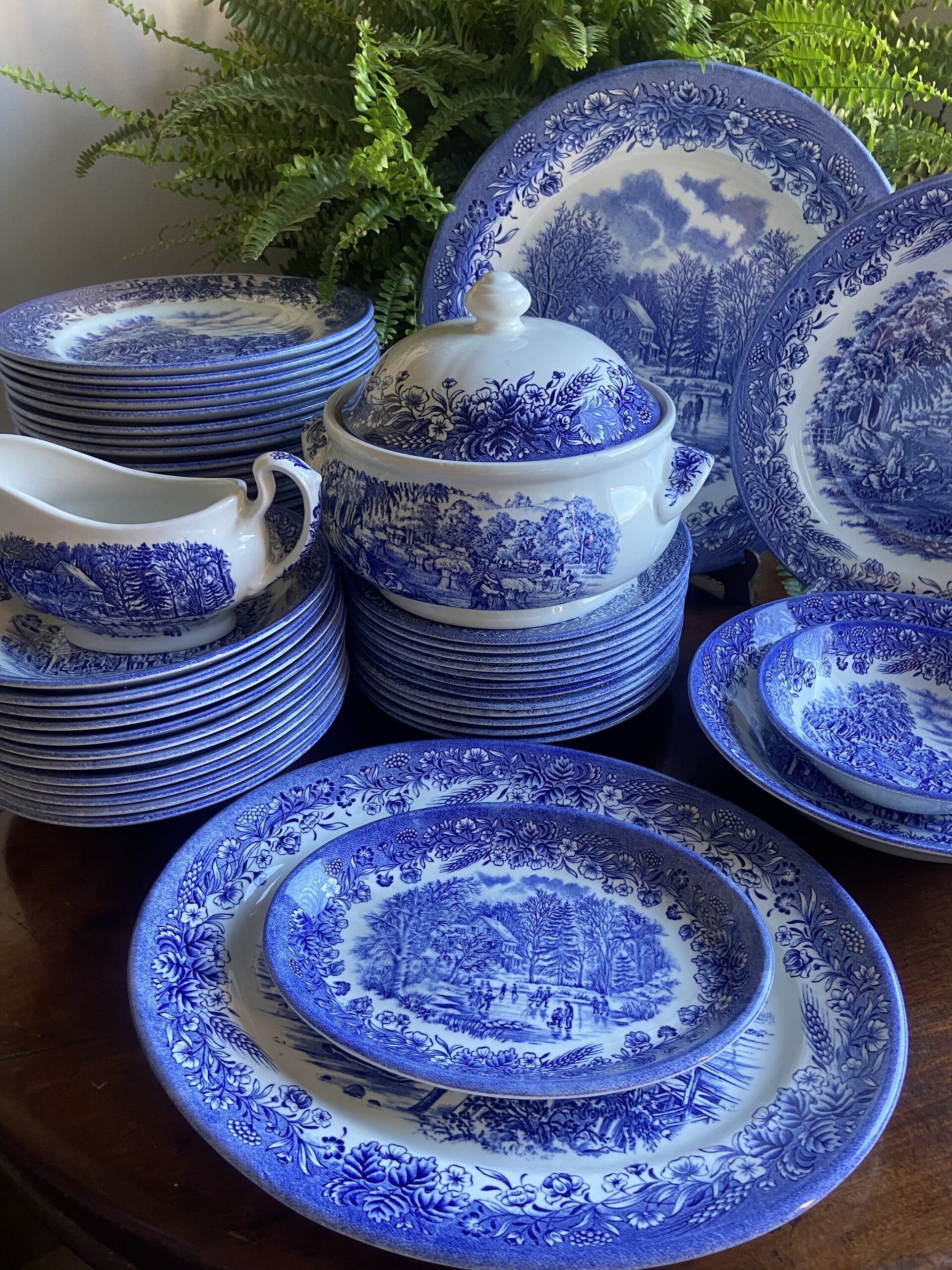 Vajilla en loza inglesa "Churchill" - 3