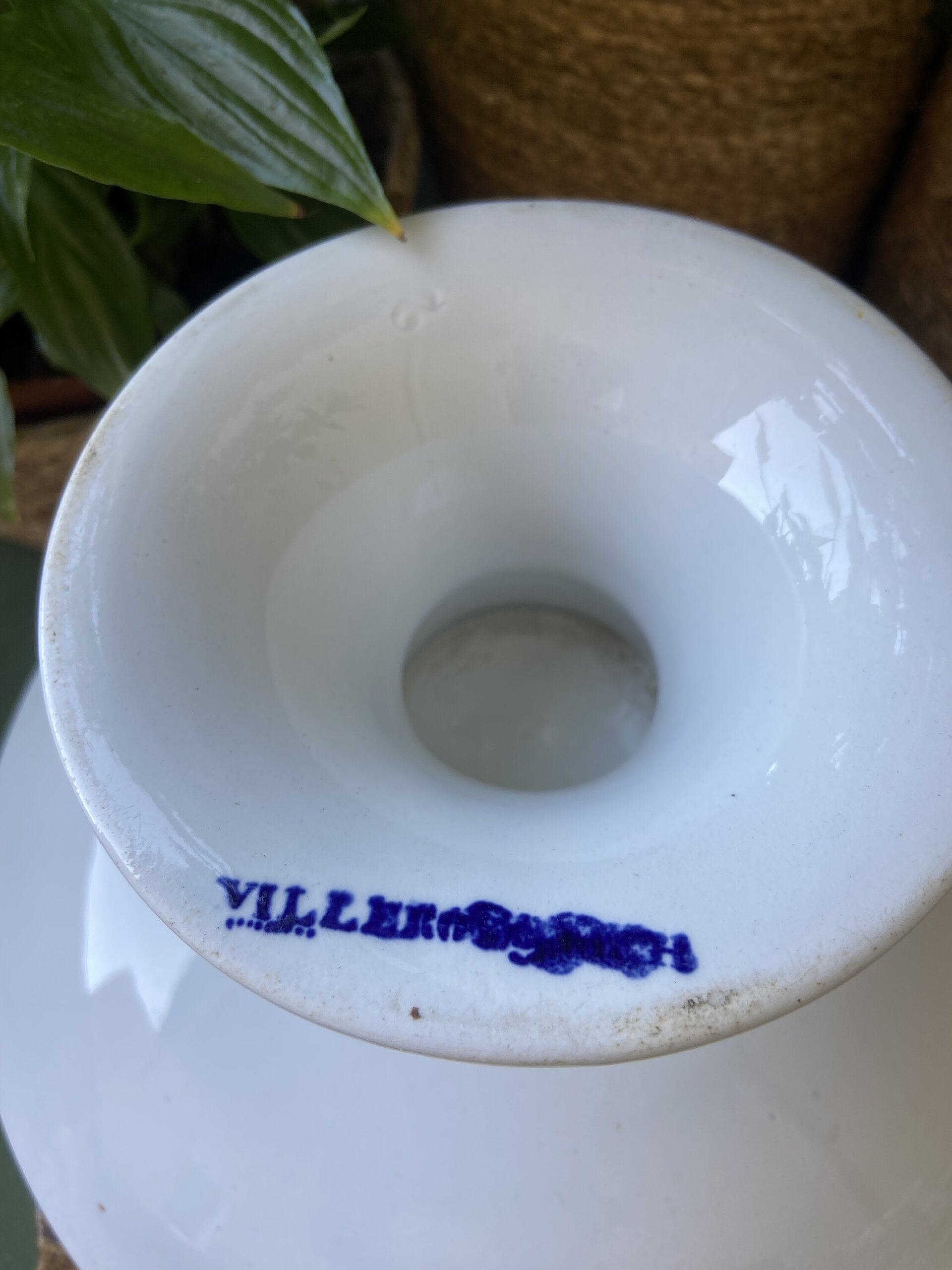 Frutero/pastelero con pie "Villeroy & Boch" - 4