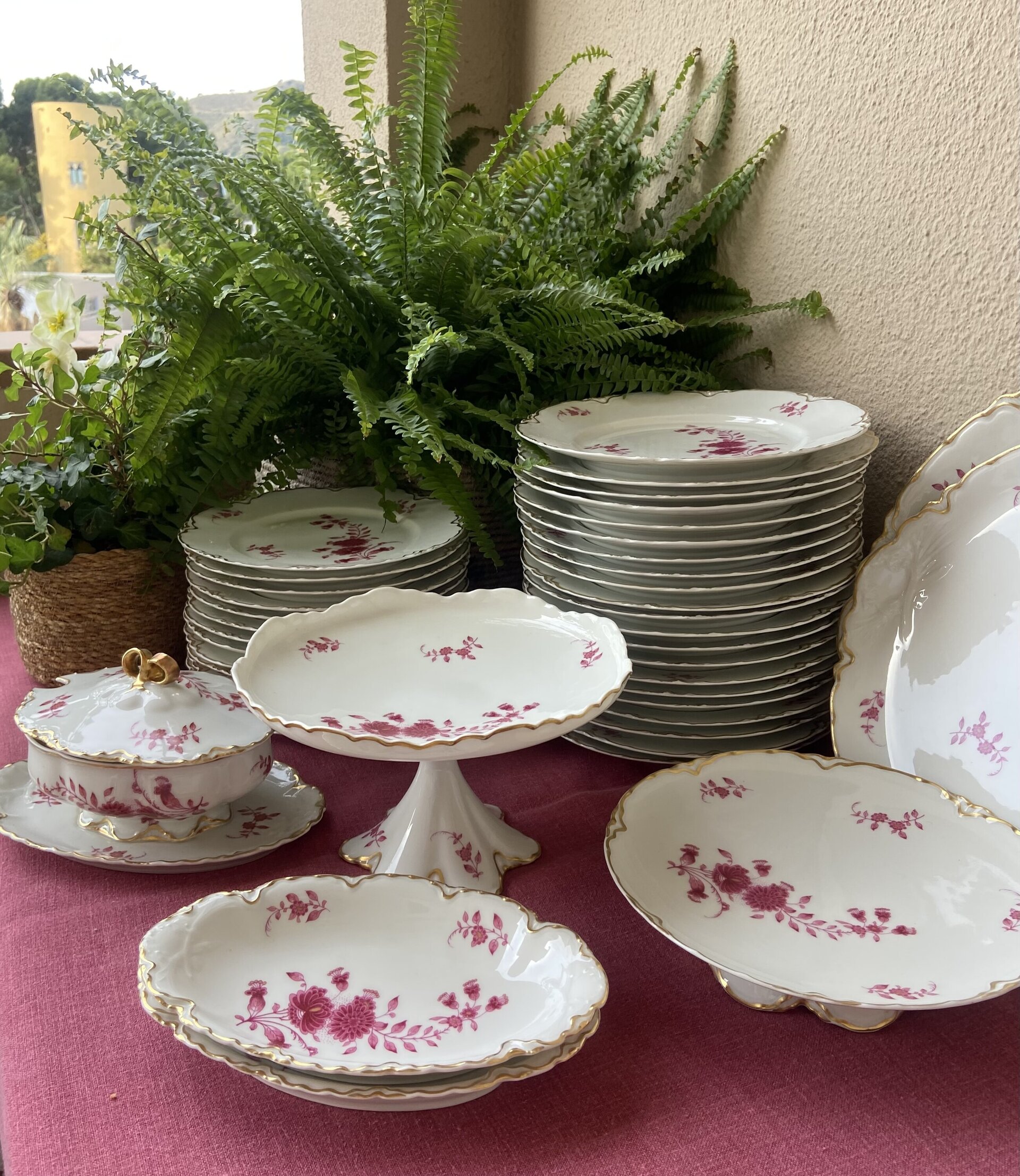 Vajilla en porcelana francesa de Limoges, "Haviland" - 1