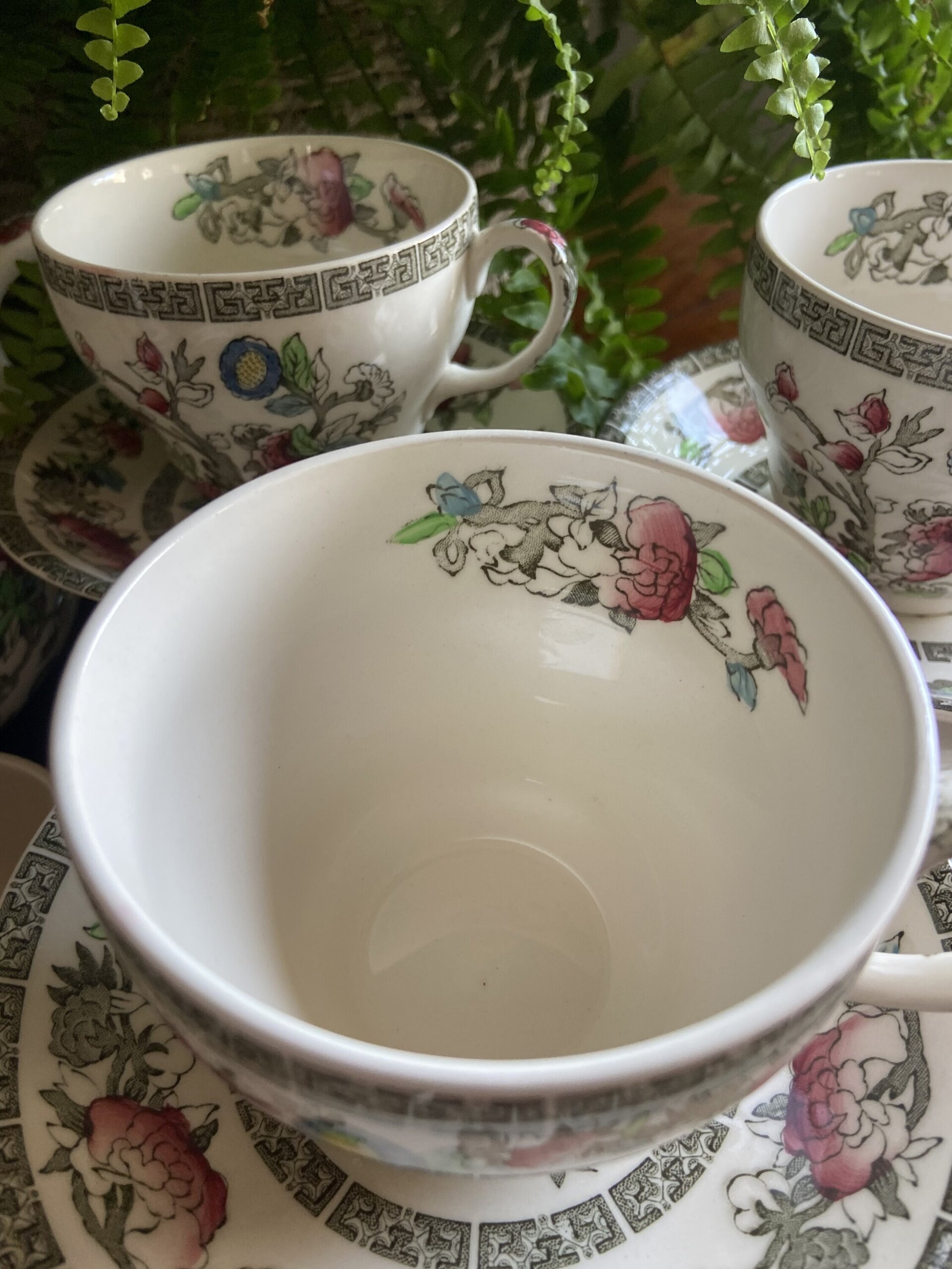 Juego de té en loza inglesa "Johnson Bros" - 5