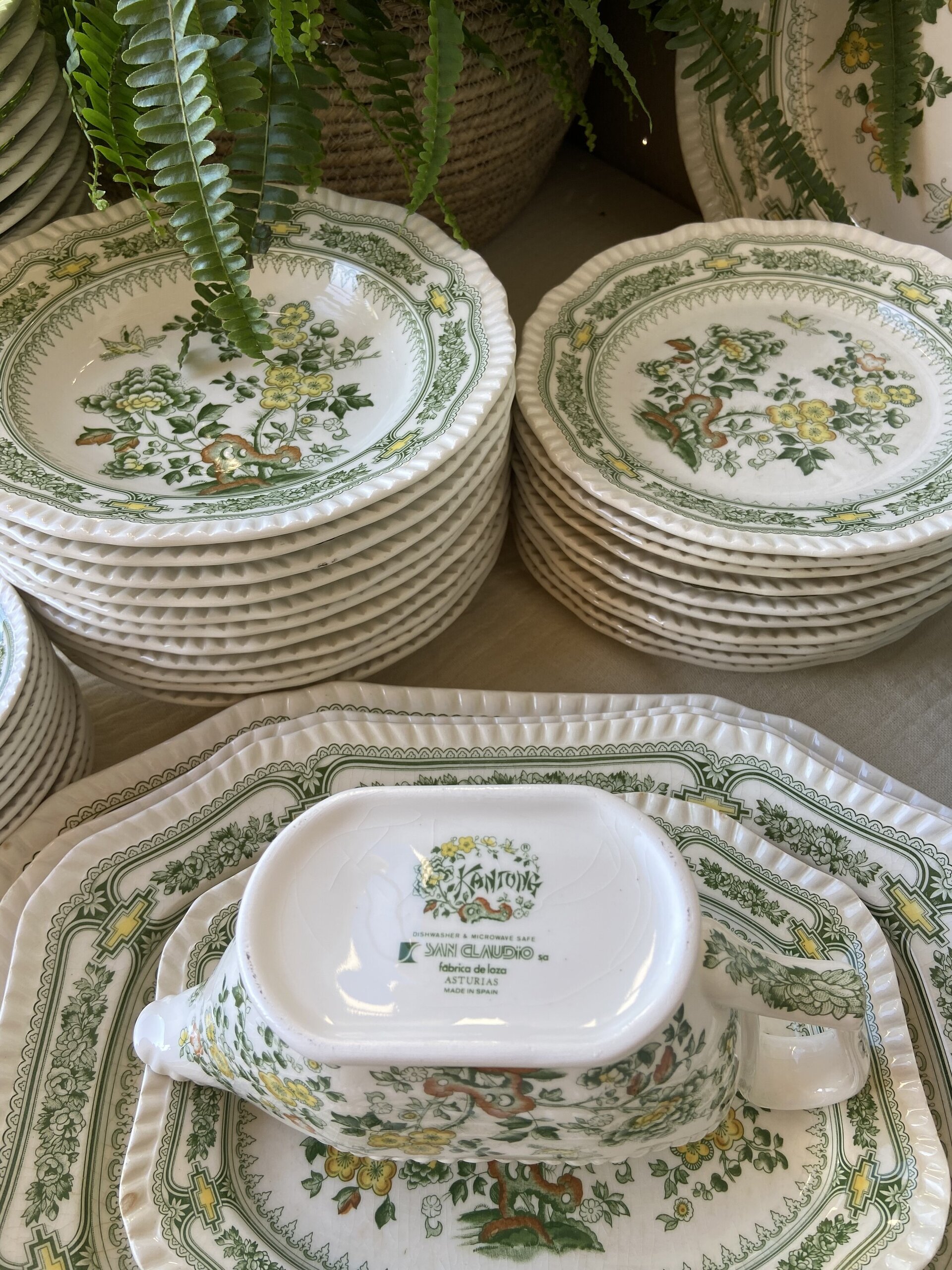 Vajilla en loza "San Claudio" Asturias (mod. Kantong) - 10