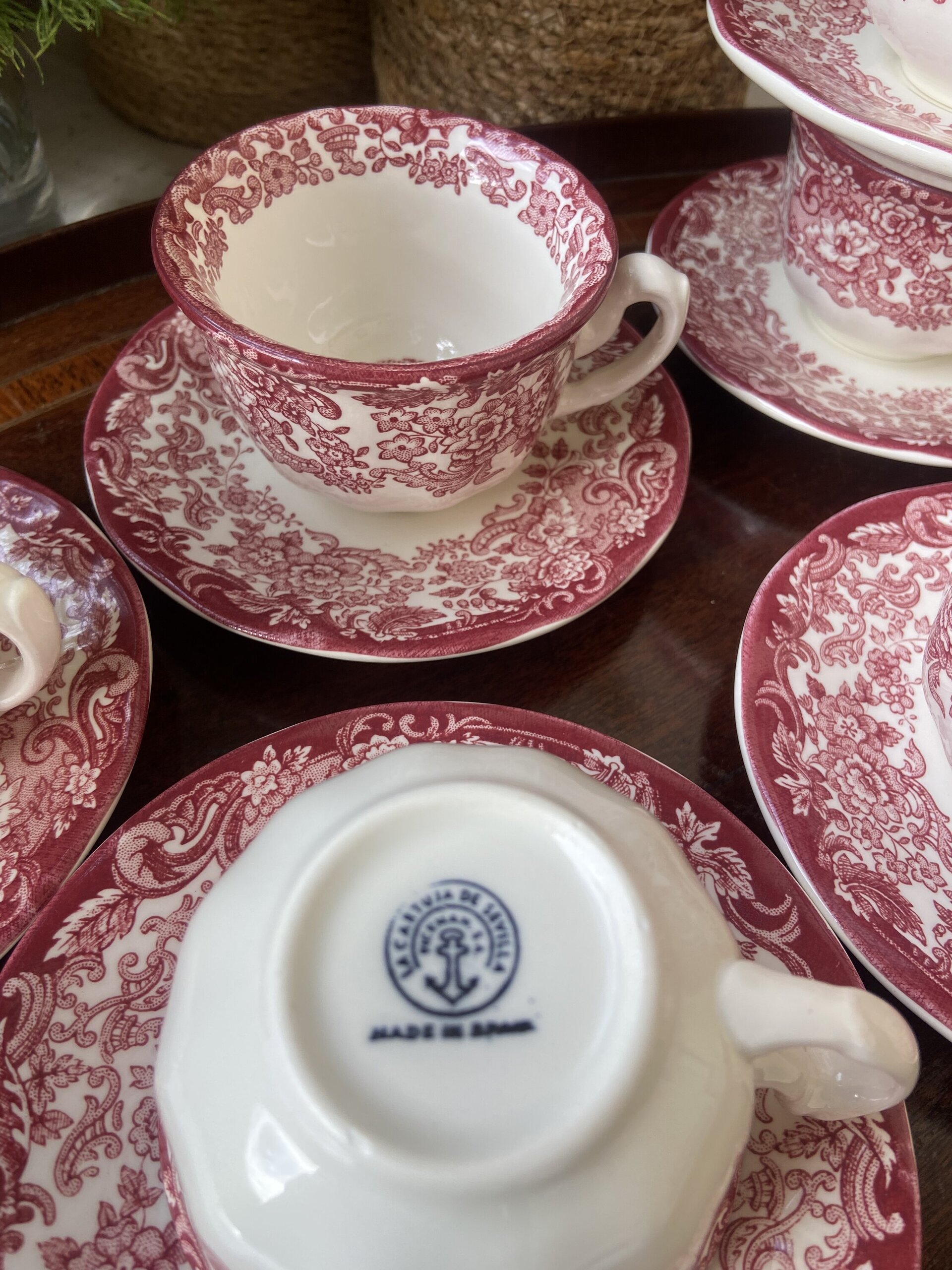 6 tazas de café "La cartuja de Sevilla" Pickman S.A. - 4