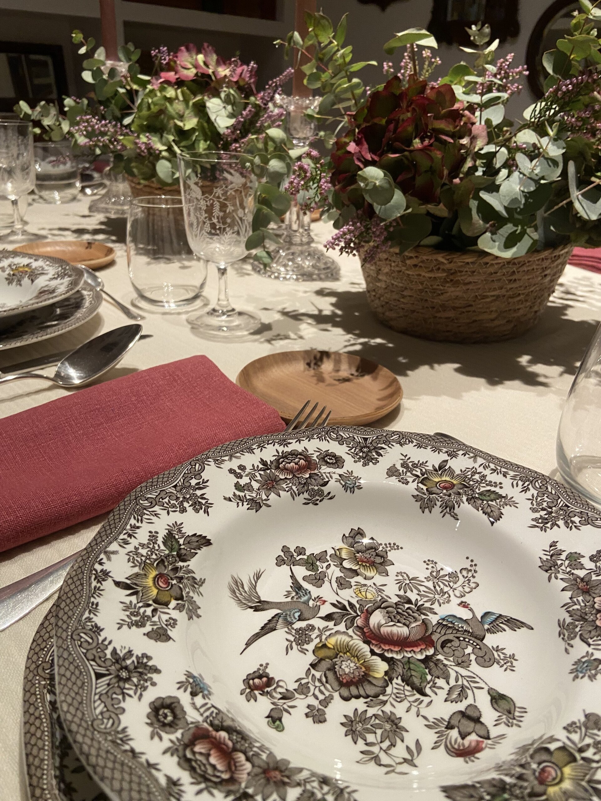 Vajilla en loza inglesa "Wedgwood" (mod. Asiatic Phersants) - 6