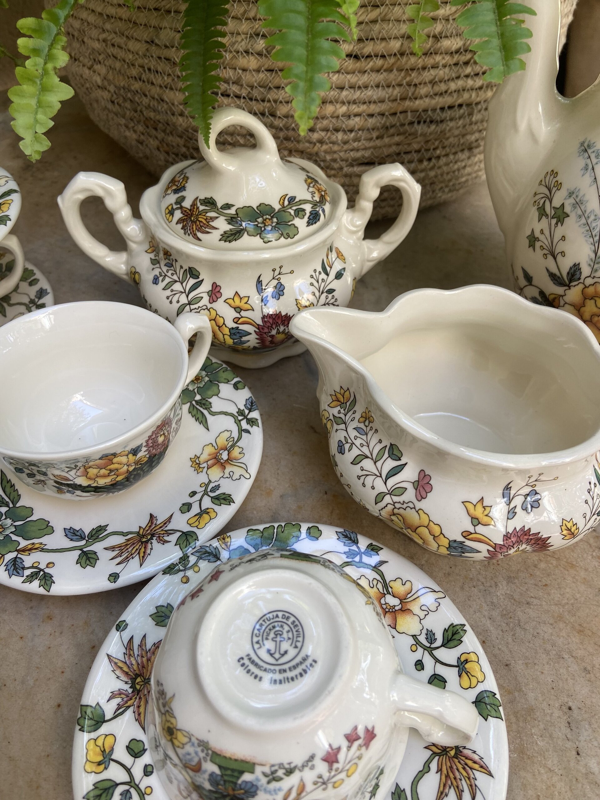 Juego de café "La Cartuja de Sevilla" Pickman S.A. - 4