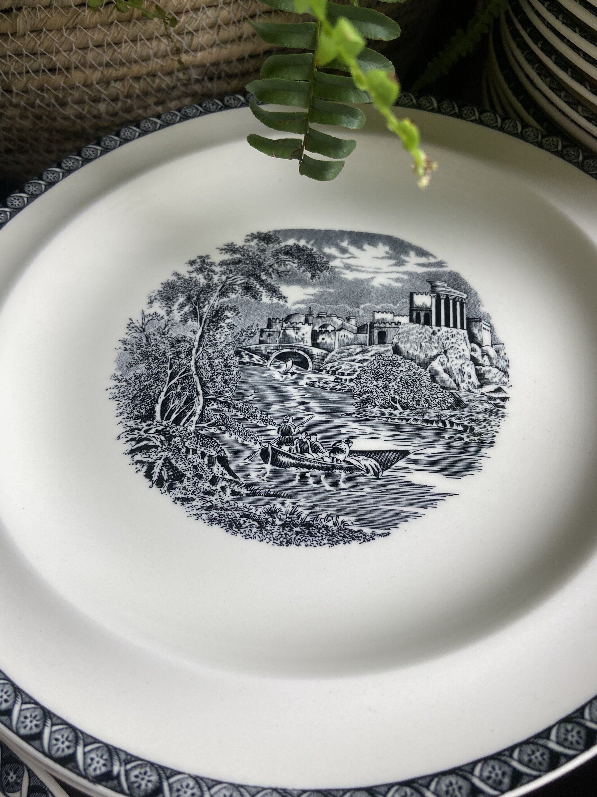 Vajilla en porcelana inglesa "Wedgwood" (mod. Lugano) - 6