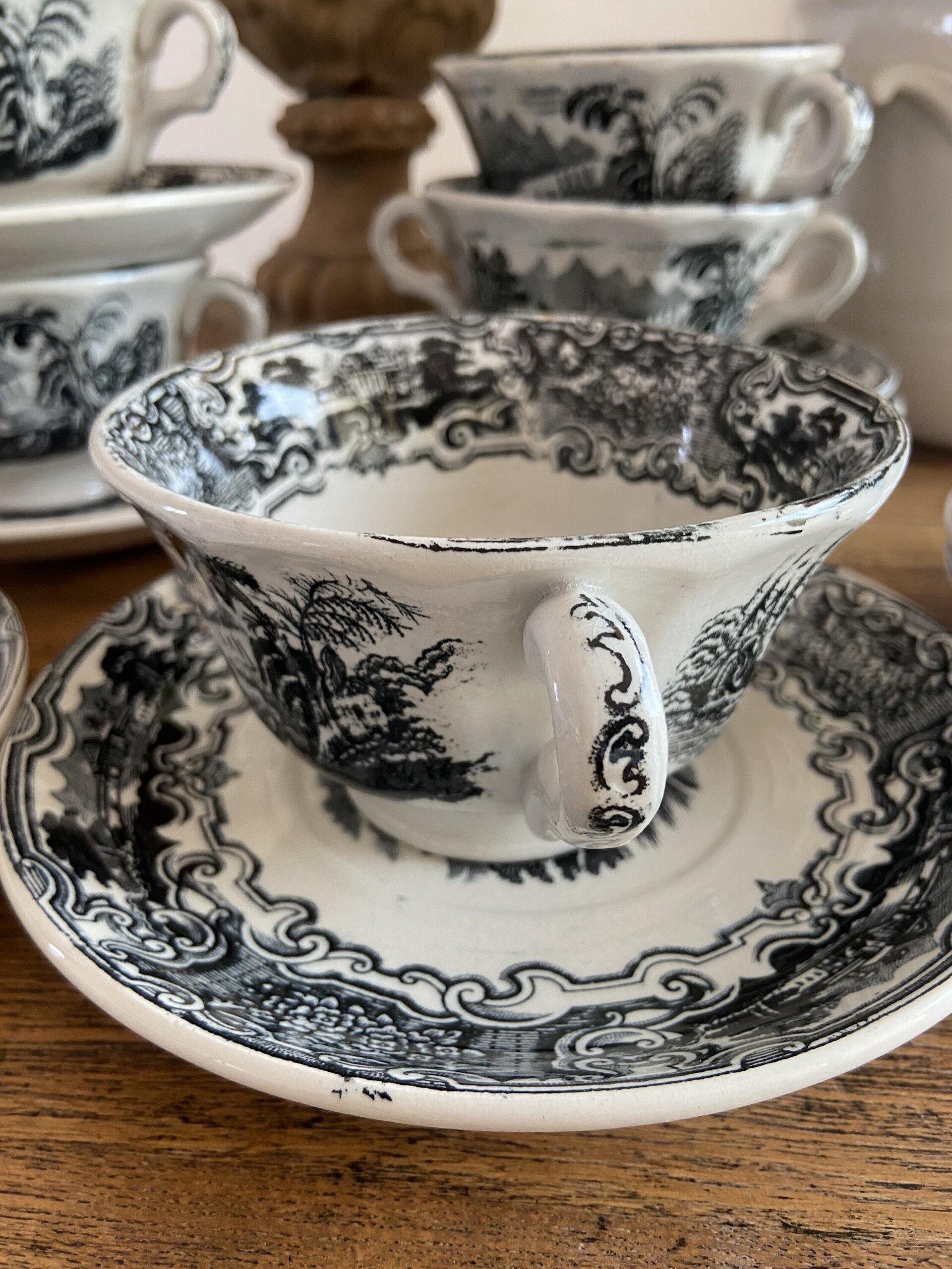 8 tazas de consomé "Pickman S.A. Sevilla" La Cartuja - 5