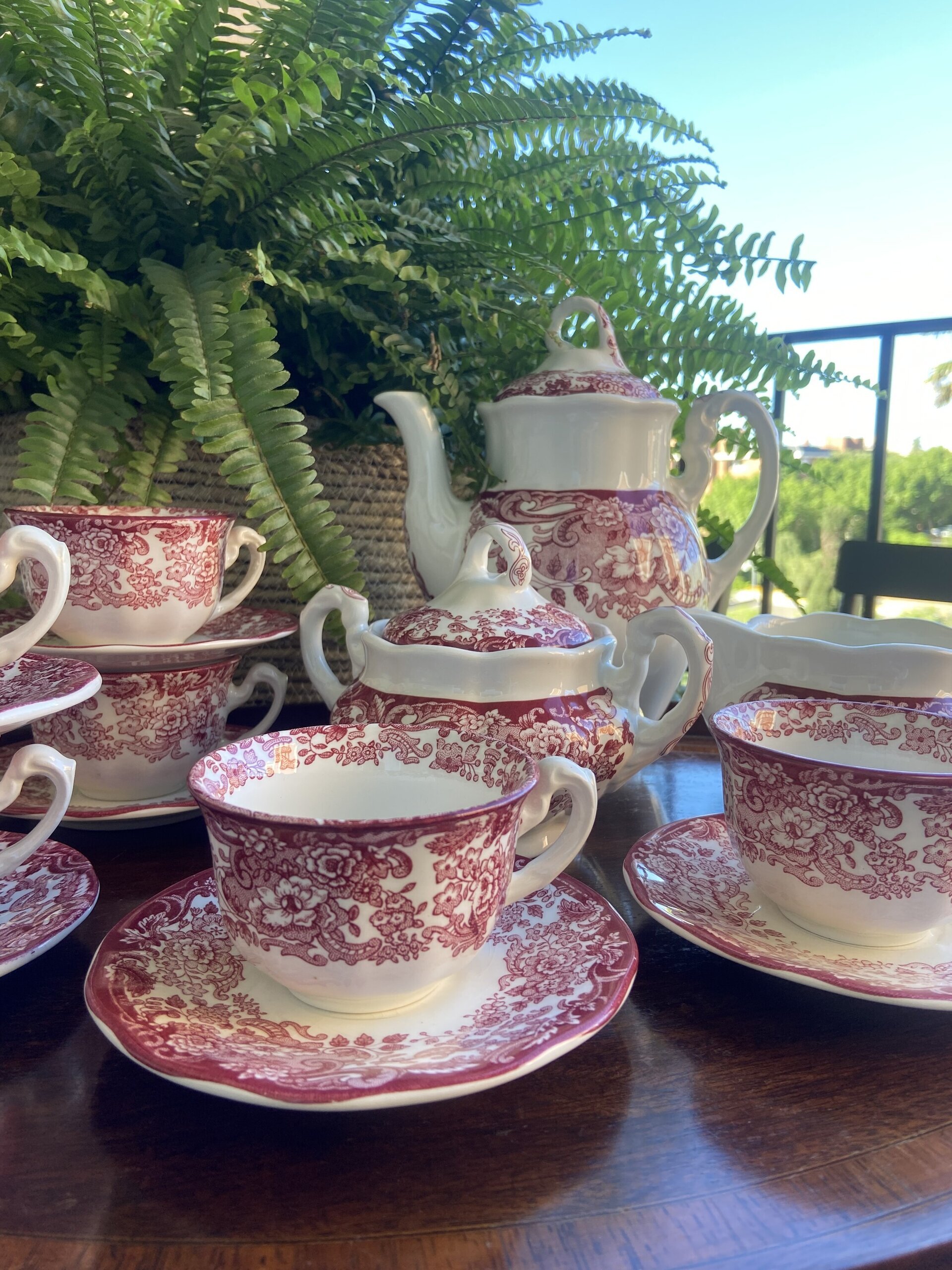 Juego de café "La Cartuja de Sevilla" Pickman S.A. (mod. Vistas) - 3