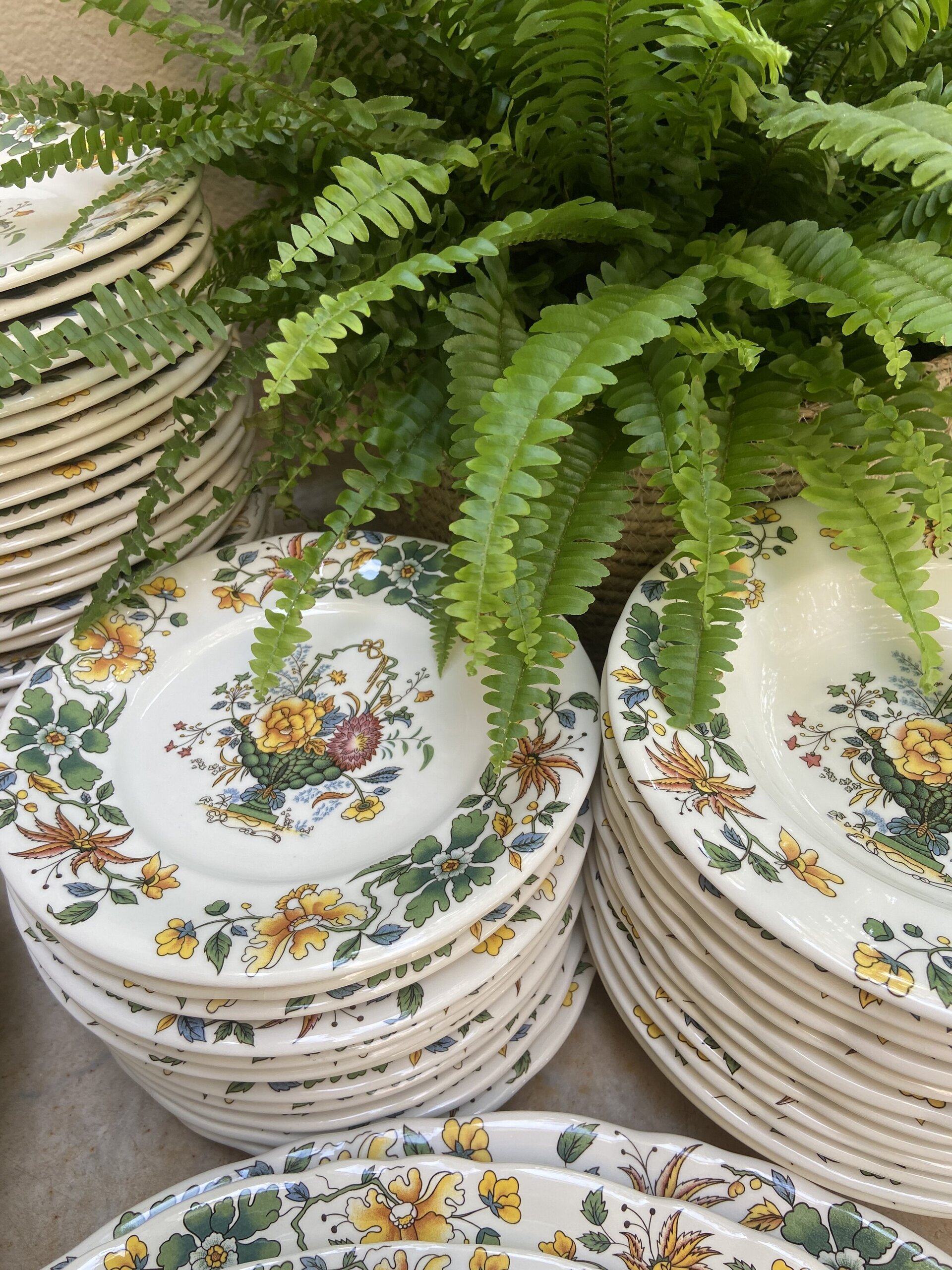 Vajilla "La Cartuja de Sevilla" Pickman S.A. (mod. Bellavista). - 2