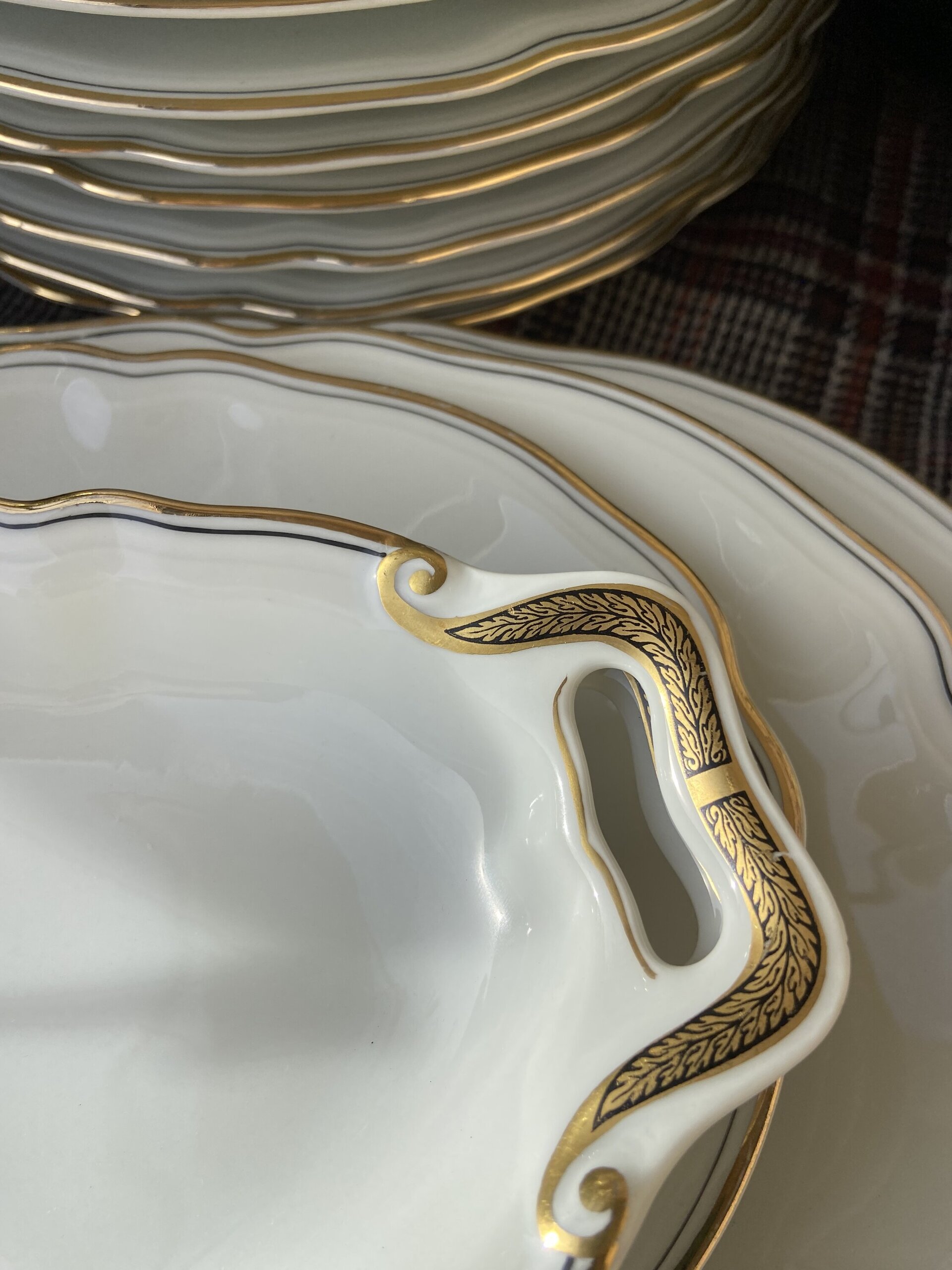 Vajilla en porcelana alemana de Bavaria "Scönwald". - 3