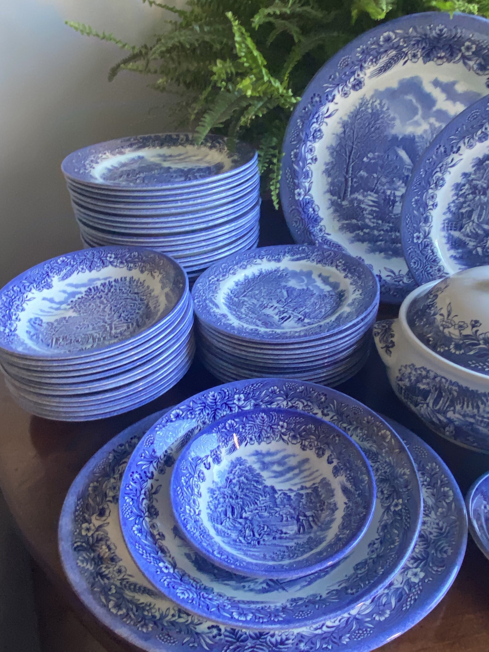 Vajilla en loza inglesa "Churchill" - 2