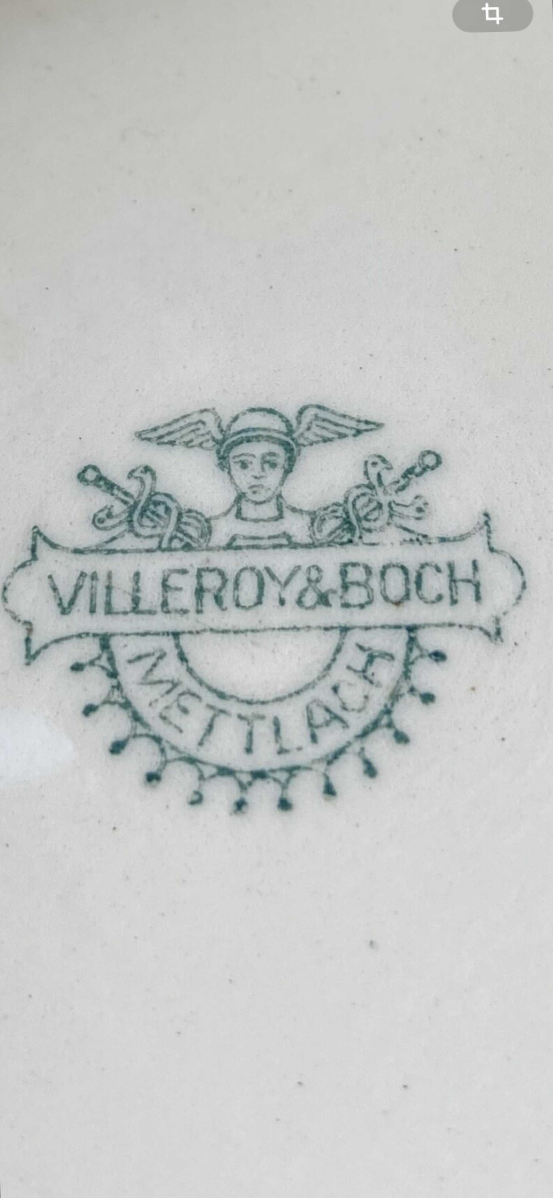Fuente redonda "Villeroy & Boch". - 4