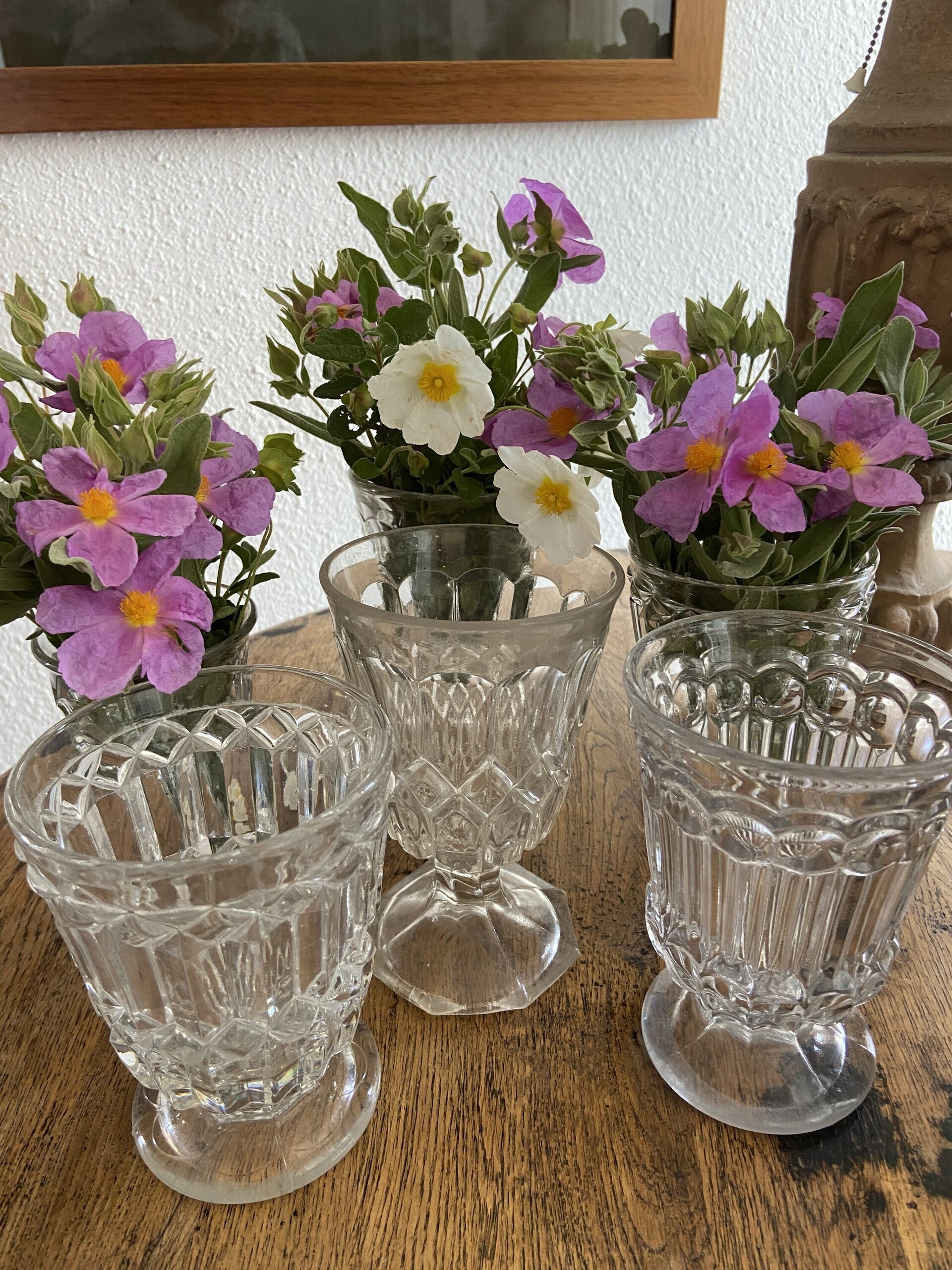 Copa huertana en vidrio de cristalerias "Santa Lucia" Murcia. - 2