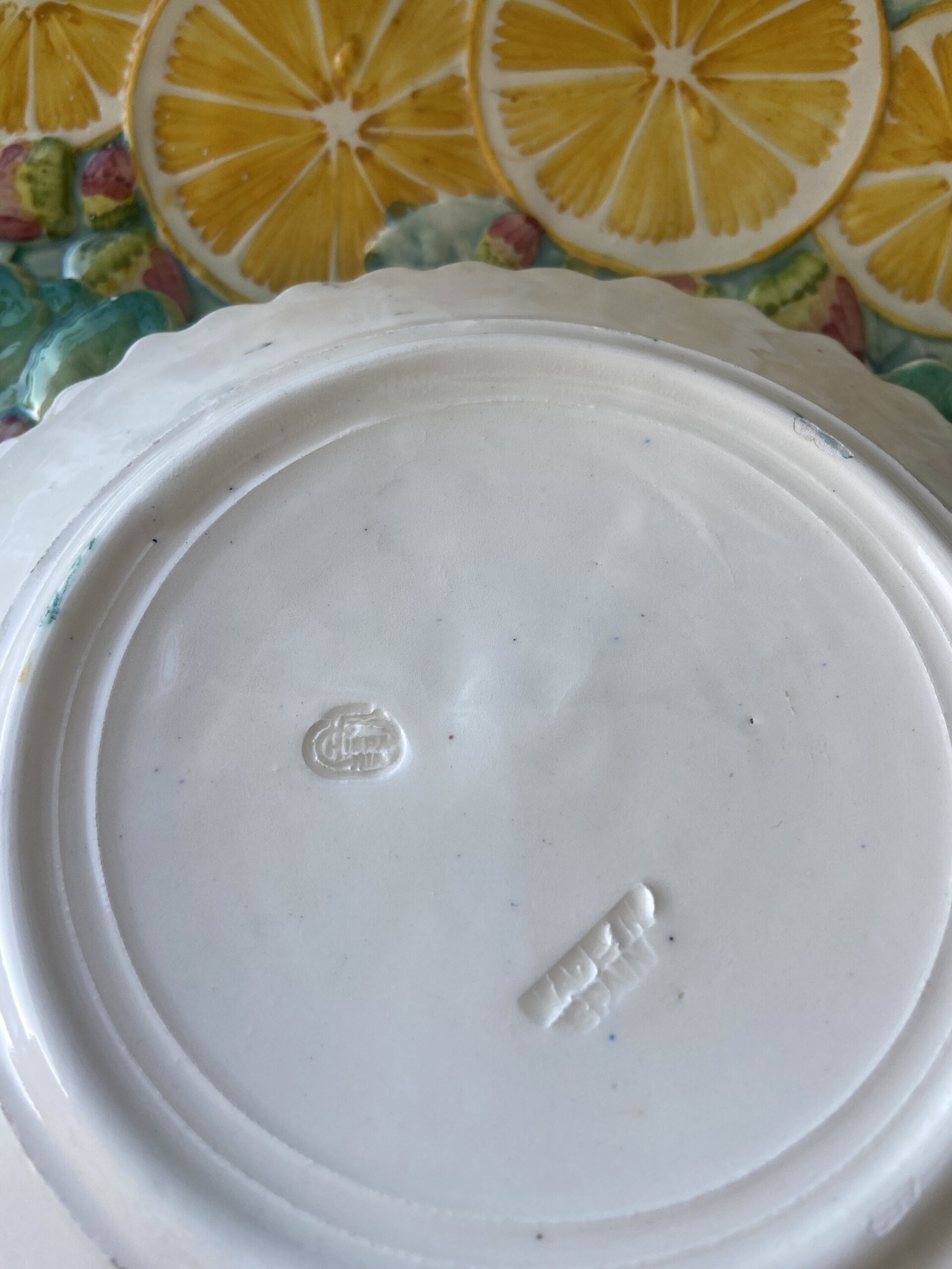 Juego de merienda en cerámica levantina de Manises "Hispania" - 5