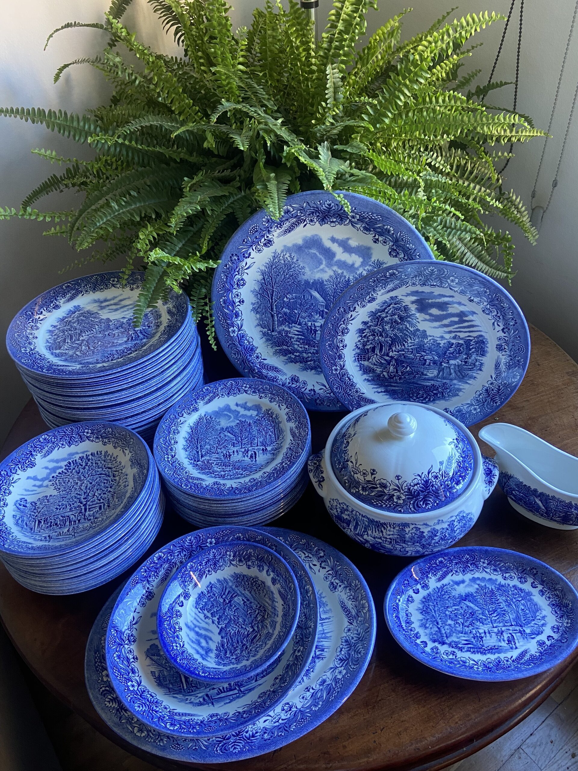 Vajilla en loza inglesa "Churchill" - 4