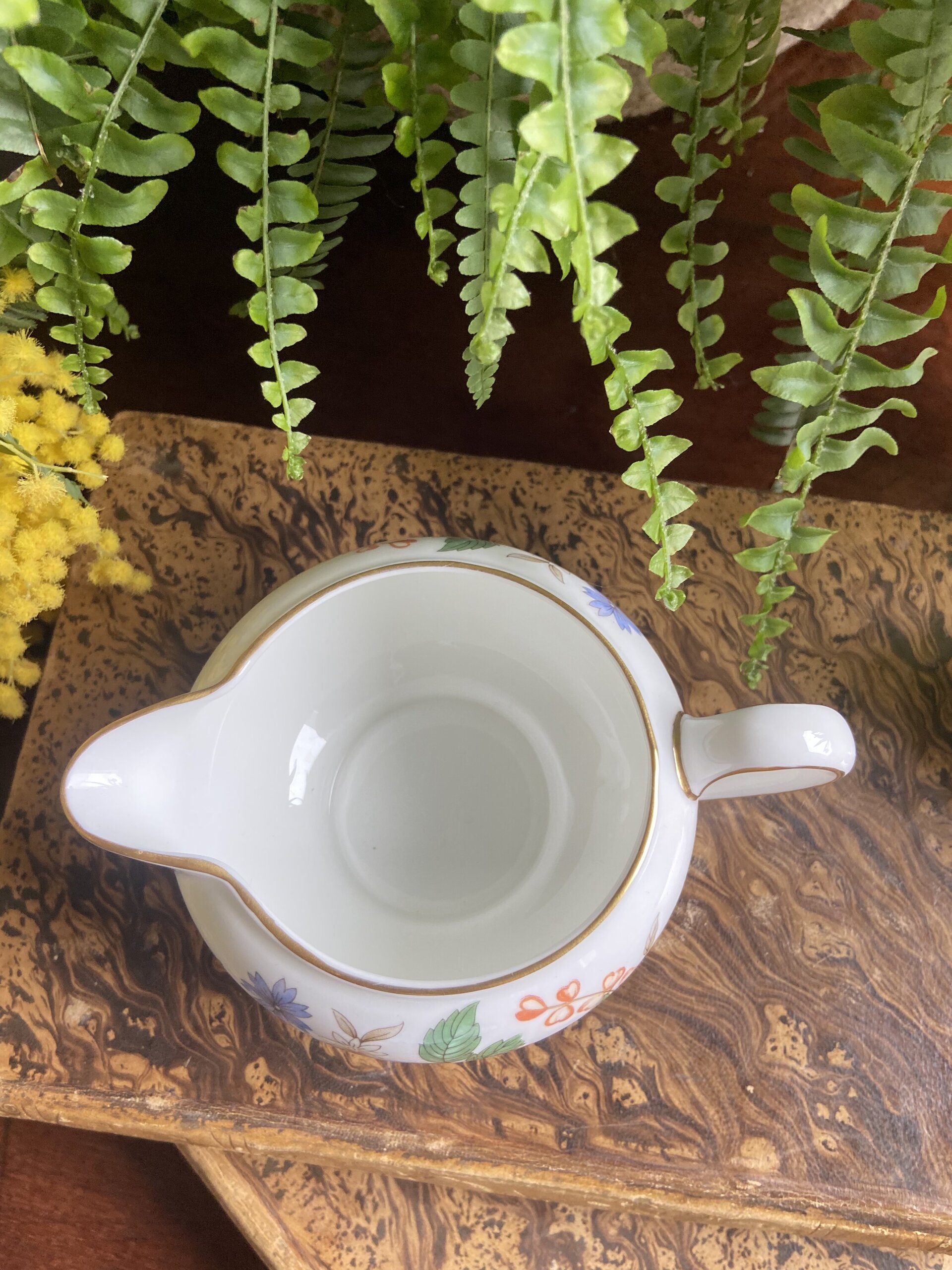 Jarra leche en porcelana inglesa "Wedgwood" - 6