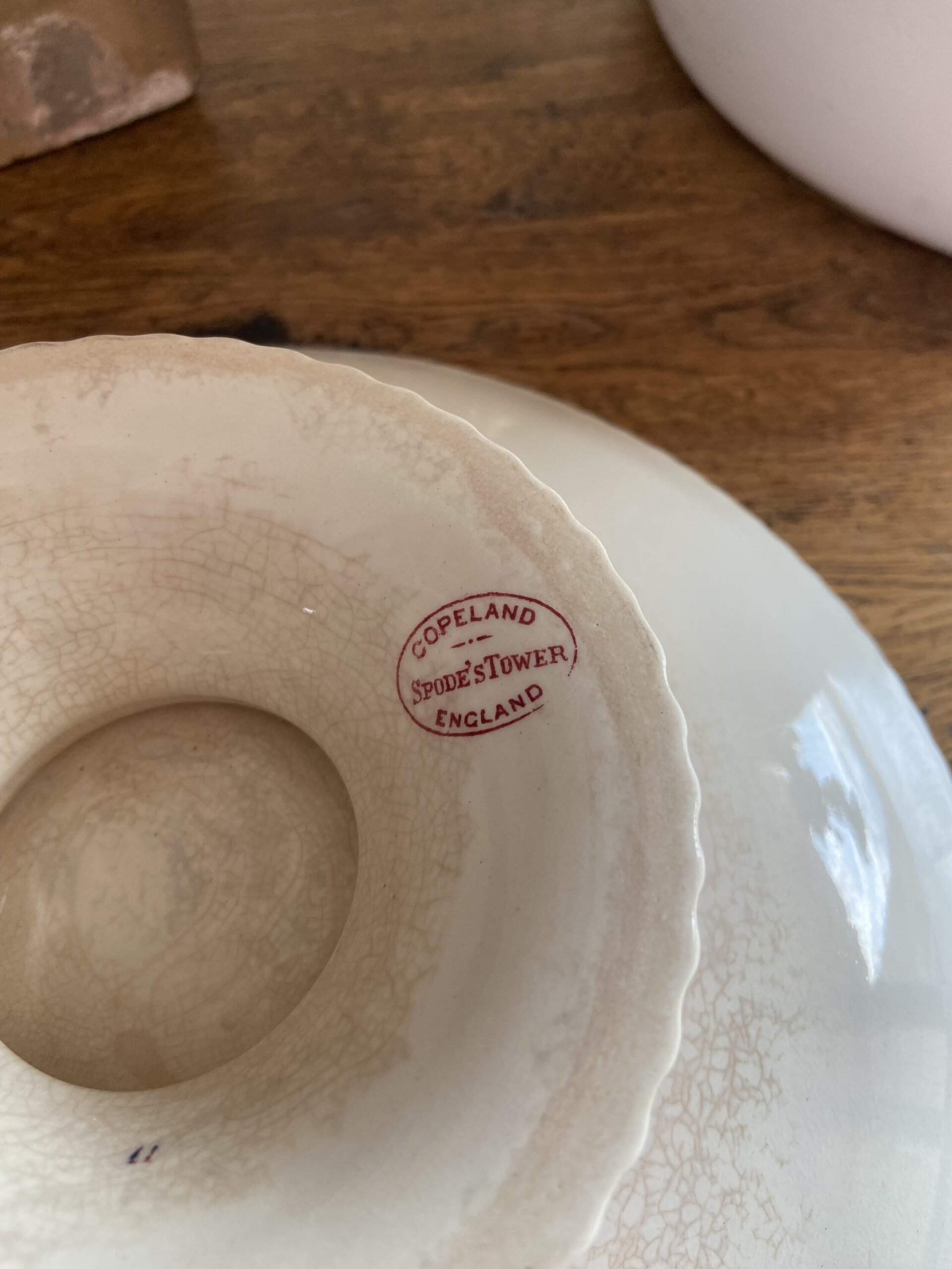 Pastelero en loza inglesa "Copeland" mod. Spode´s Tower - 5