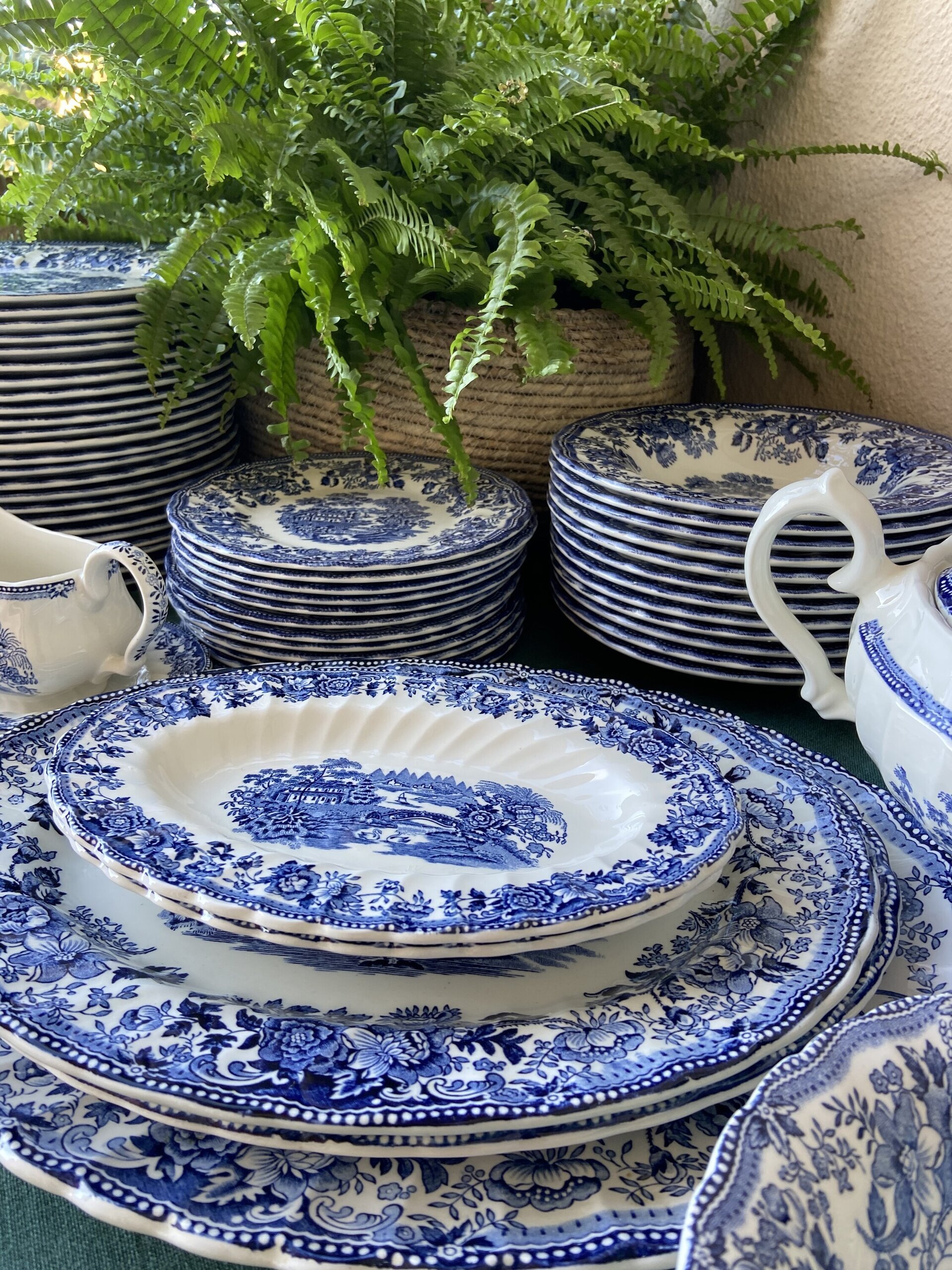 Vajiila en loza inglesa "Myott" (Mod. Tonquin) - 7