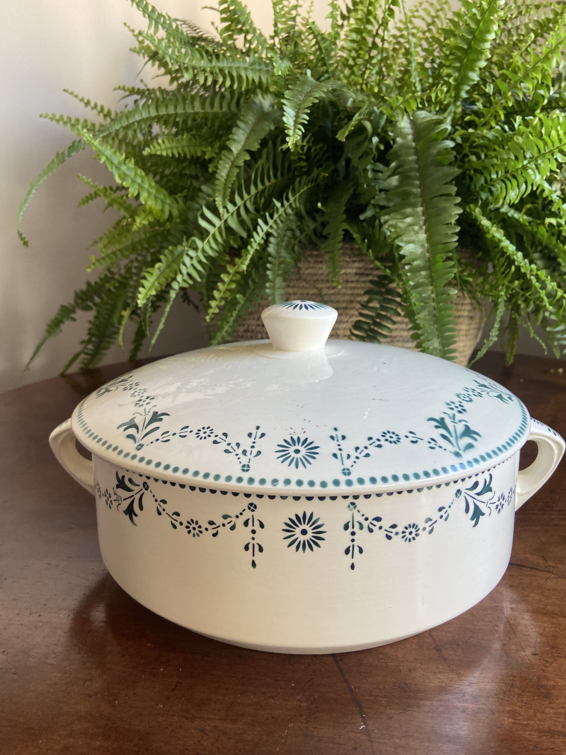 Sopera en loza francesa "Badonviller" - 4