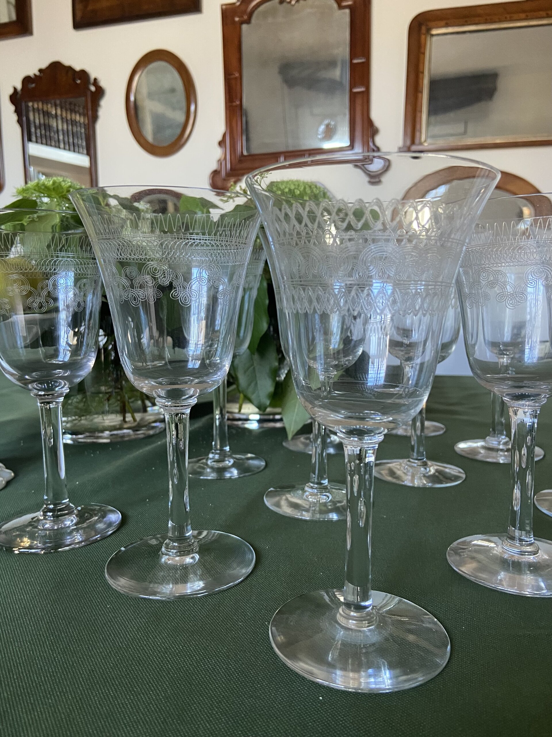 Copas de cristal talladas - 3