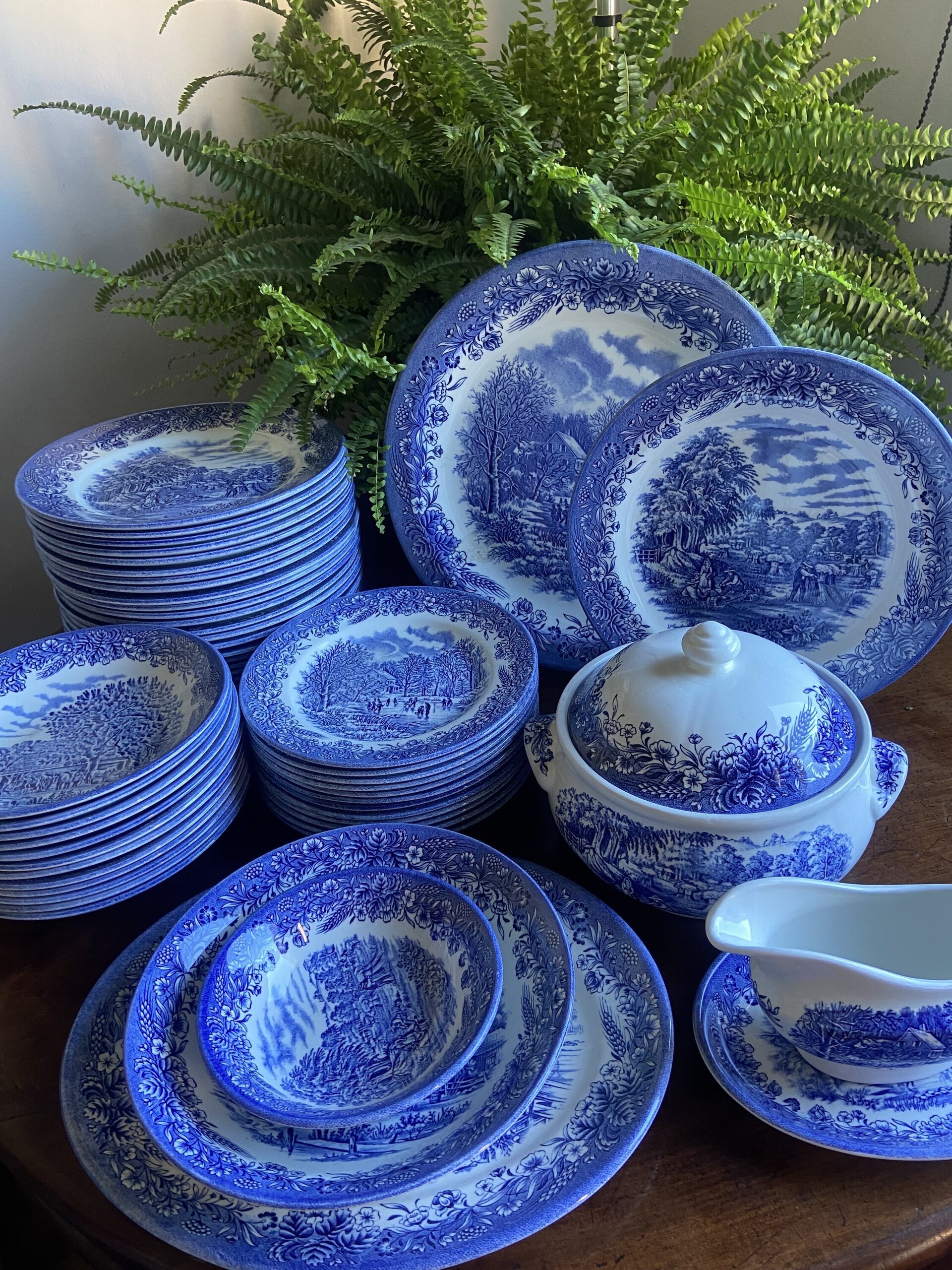 Vajilla en loza inglesa "Churchill" - 10