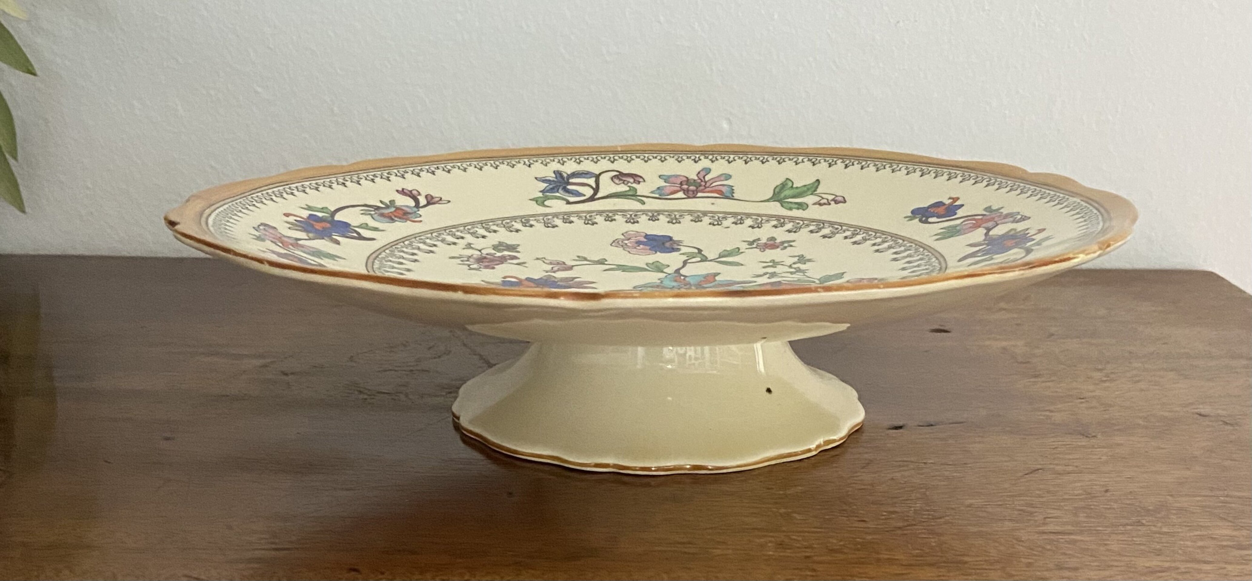 Pastelero/frutero en loza inglesa "Coalport" Kings Ware. - 2