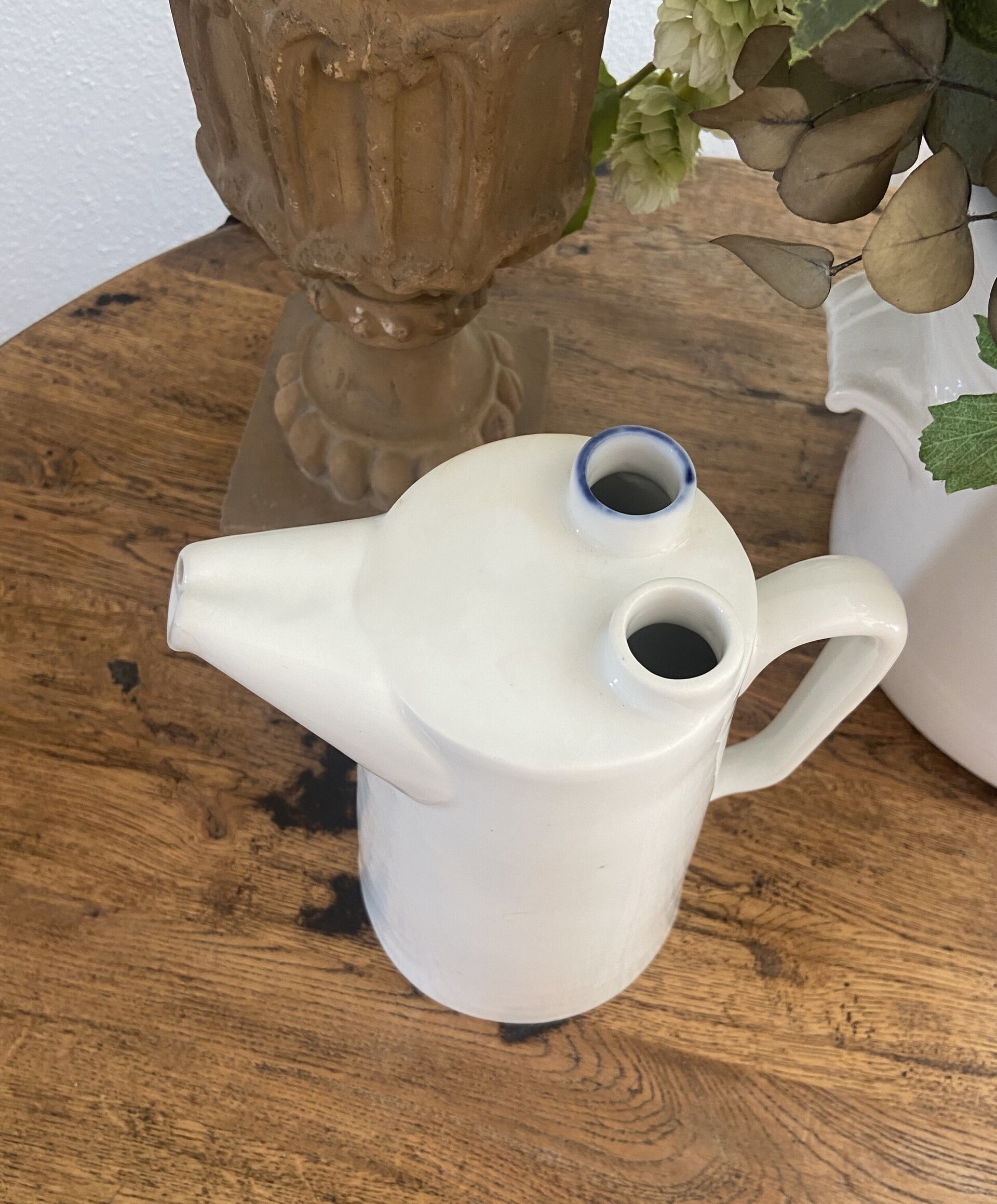 Jarra en porcelana francesa para hacer agua de "Seltz". - 6