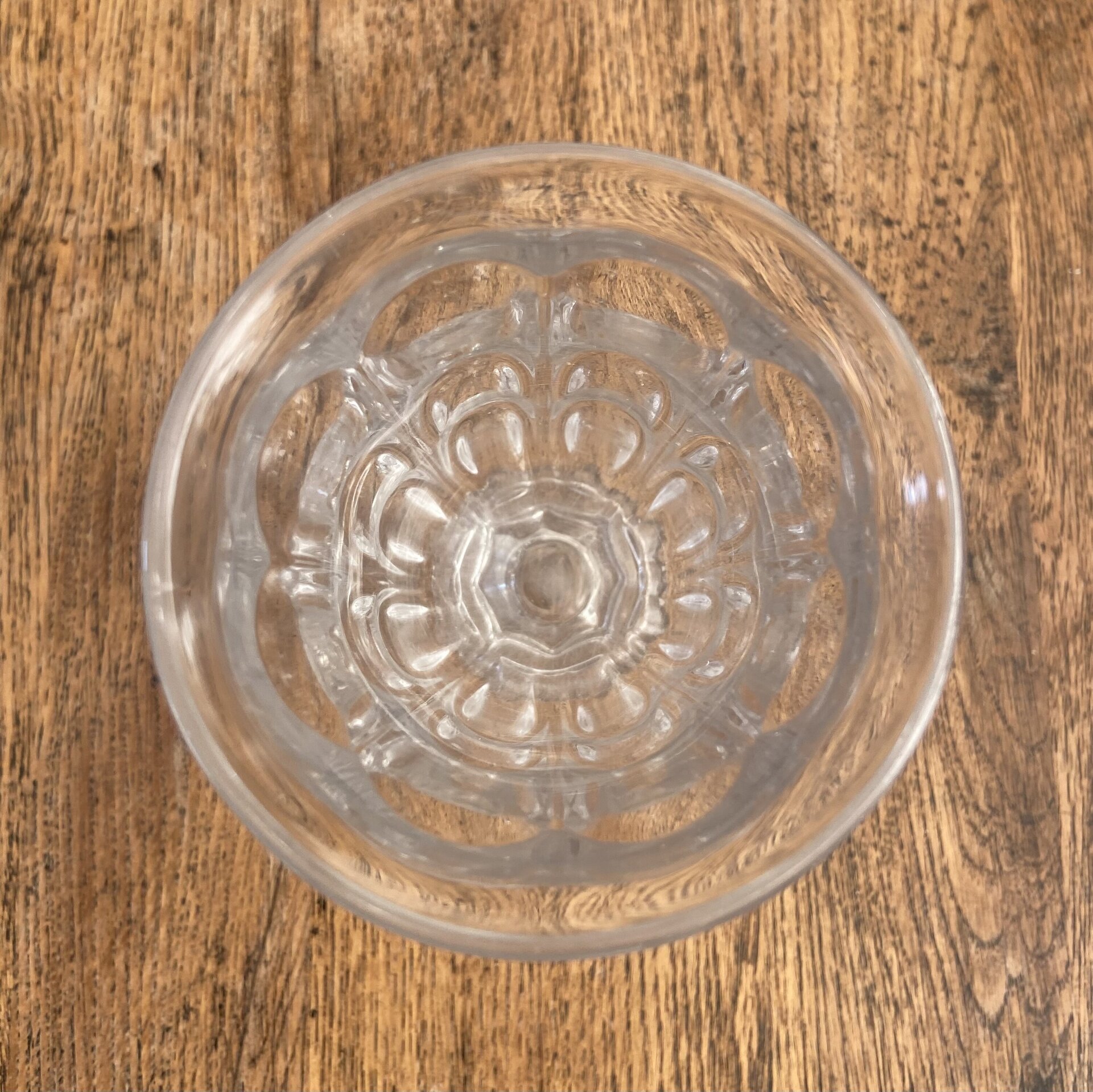 Copa huertana en vidrio de cristalerias "Santa Lucia" Murcia. - 2