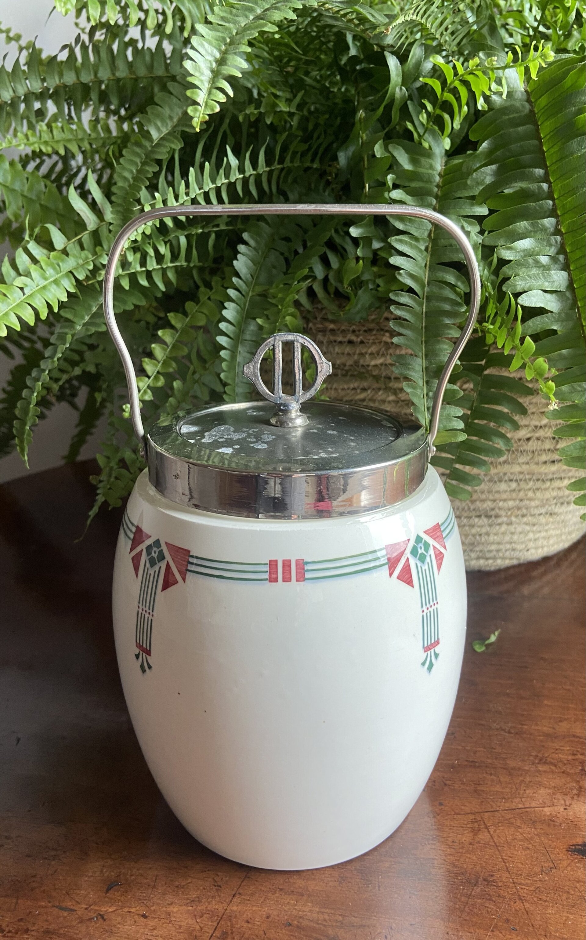 Galletero en loza Mayolica. - 3